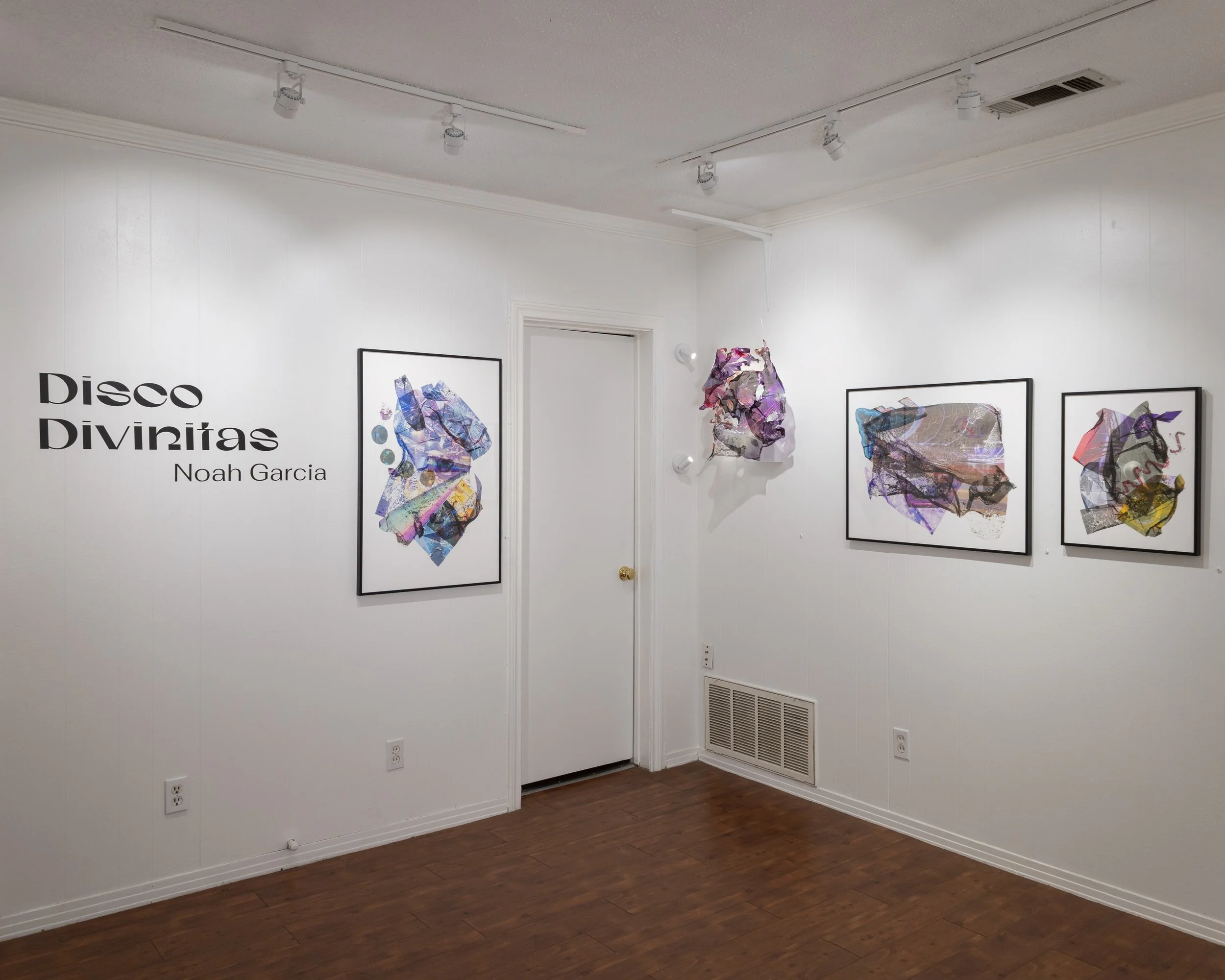 Installation views from my MFA Thesis Exhibition "Disco Divinitas" this past April!

Disco Divinitas subverts conventional understandings of the spiritual and ritualistic. My practice emerges from ongoing negotiations between faith, queer i