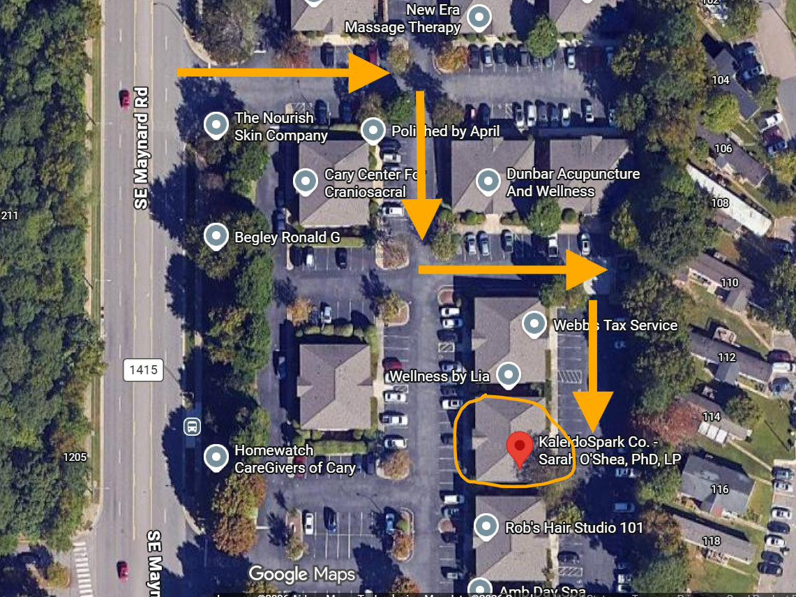 Office location for KaleidoSpark Co. in Cary, North Carolina.