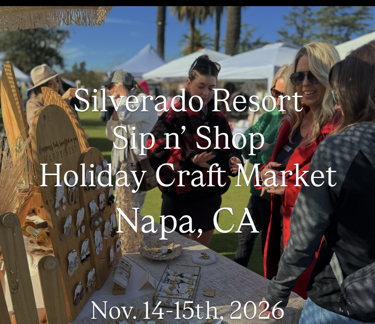 Silverado Resort Sip n' Shop Holiday Craft Market