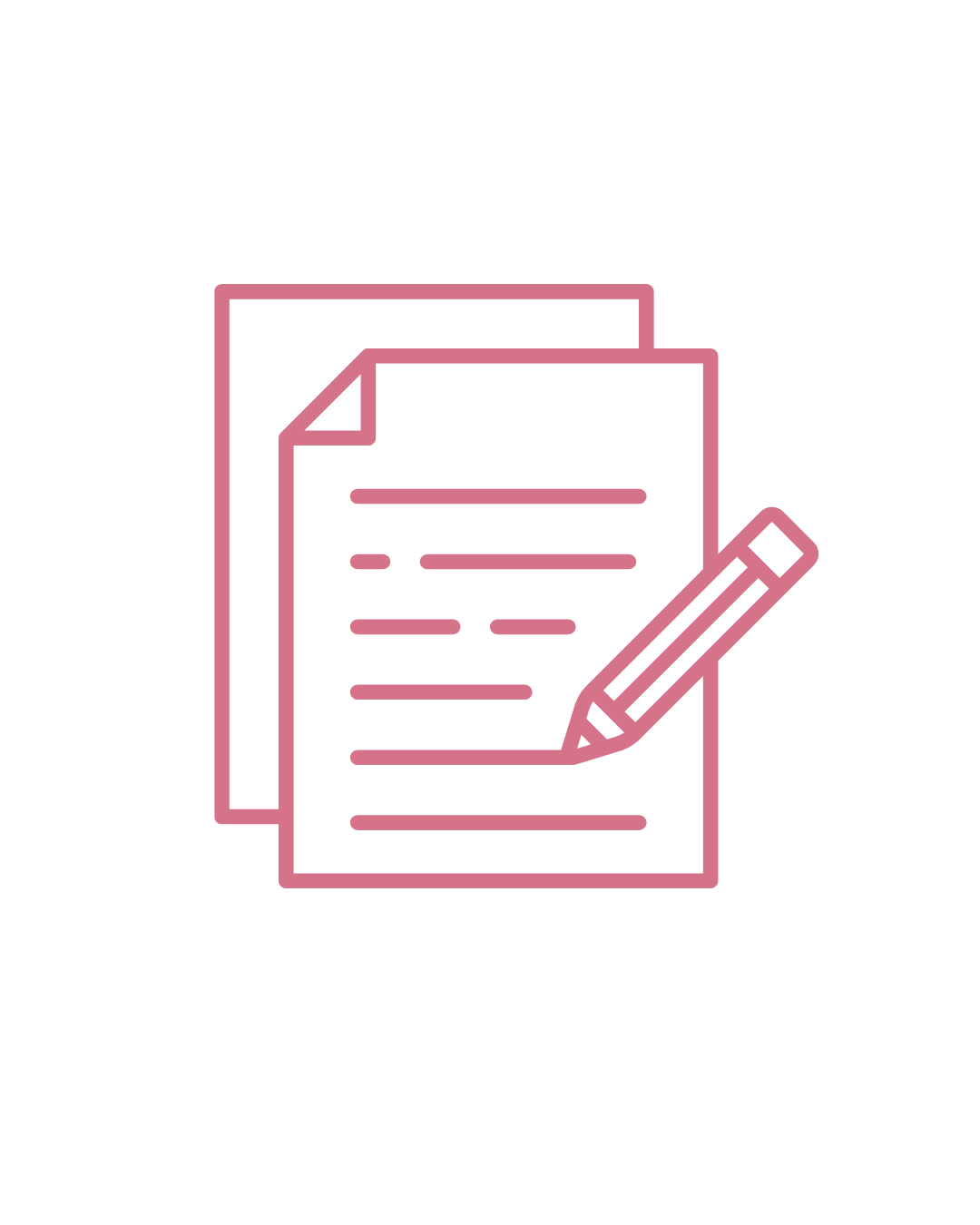 Proposal written with an outlite scope of project