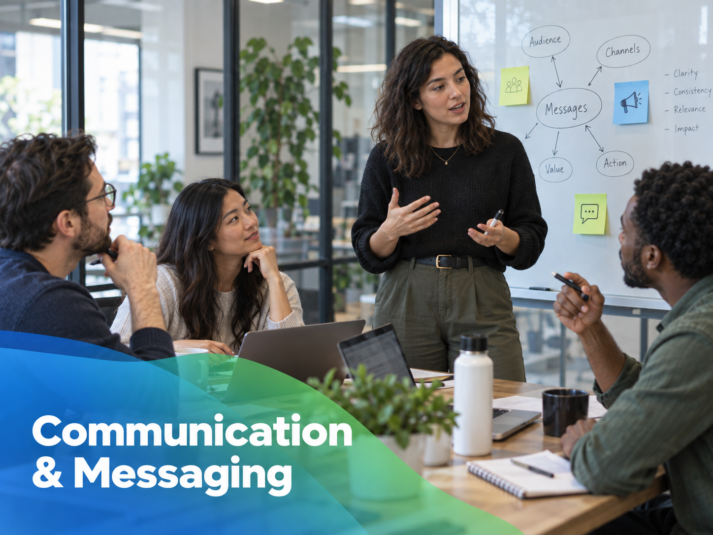  How we turn ideas into shared understandings using clear, intentional, and responsive communication.  