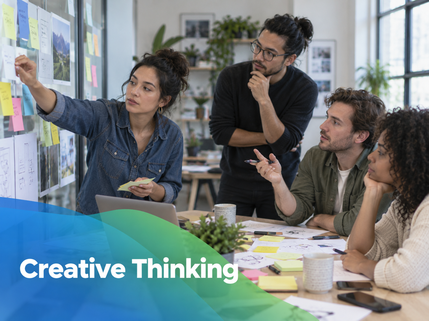 How we generate possibilities, challenge assumptions, adapt ideas, and create useful approaches to new problems.  