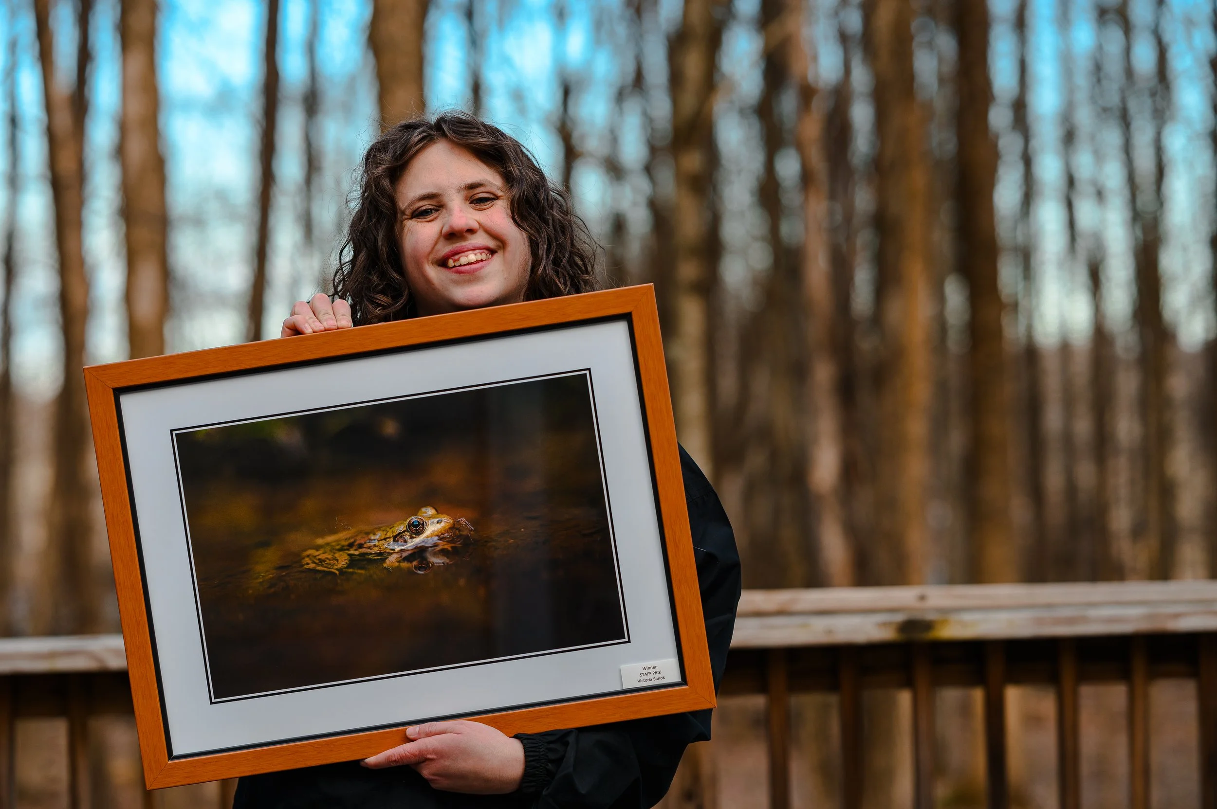 Sanoktastic Photography holding an award winning photo
