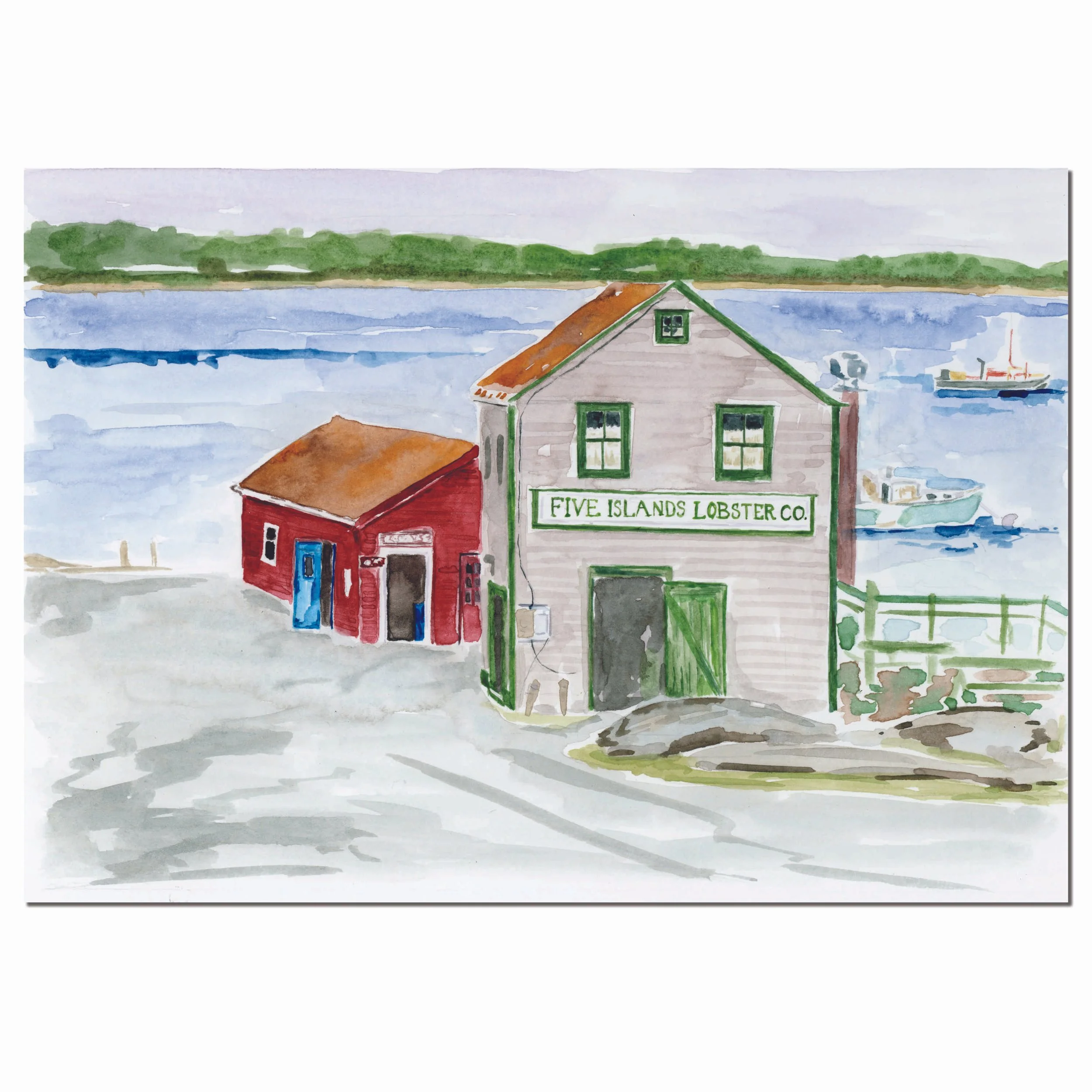 Five Islands Lobster Co Print