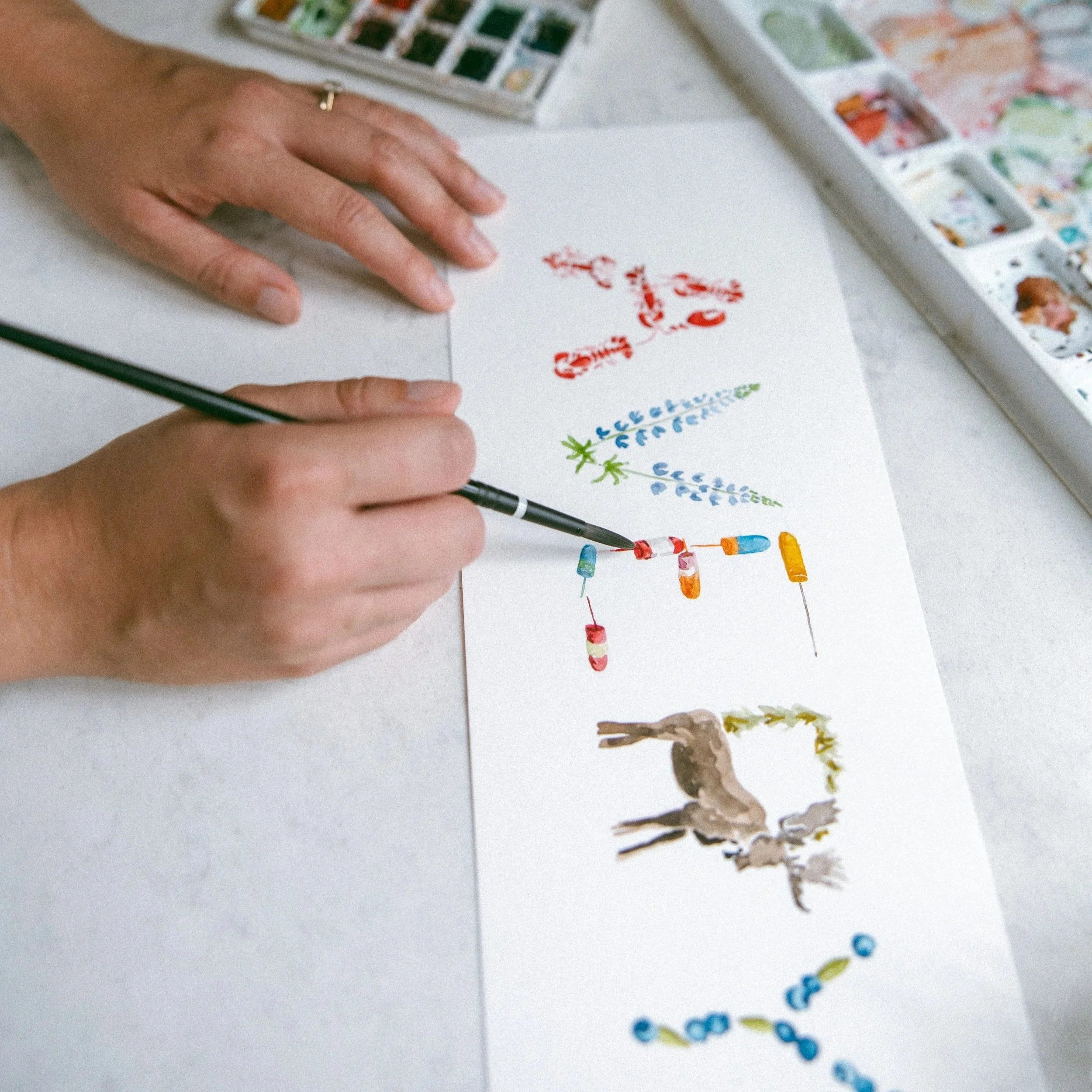 Custom "Themed" Name Painting (Original)