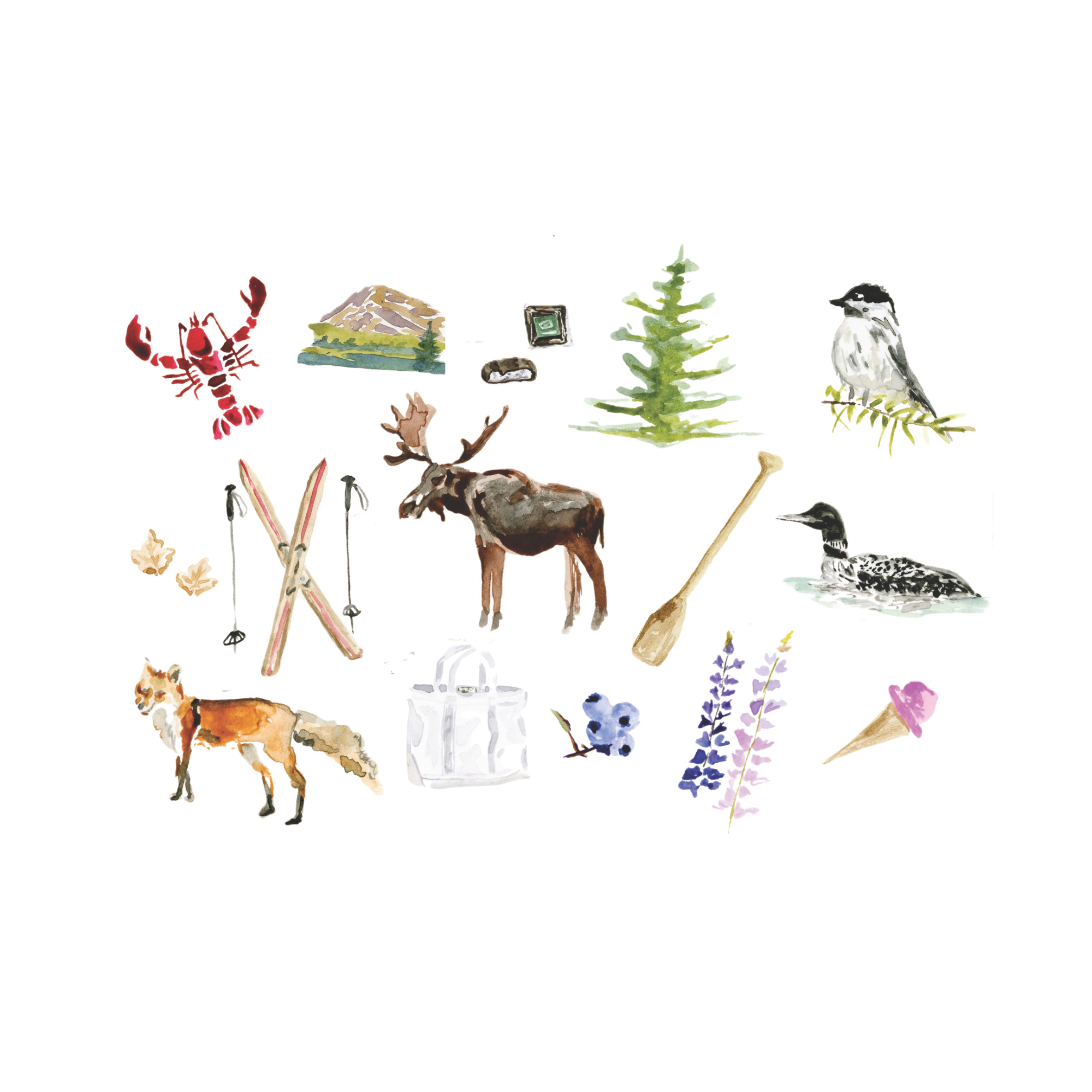 Little Maine Things #3 Print