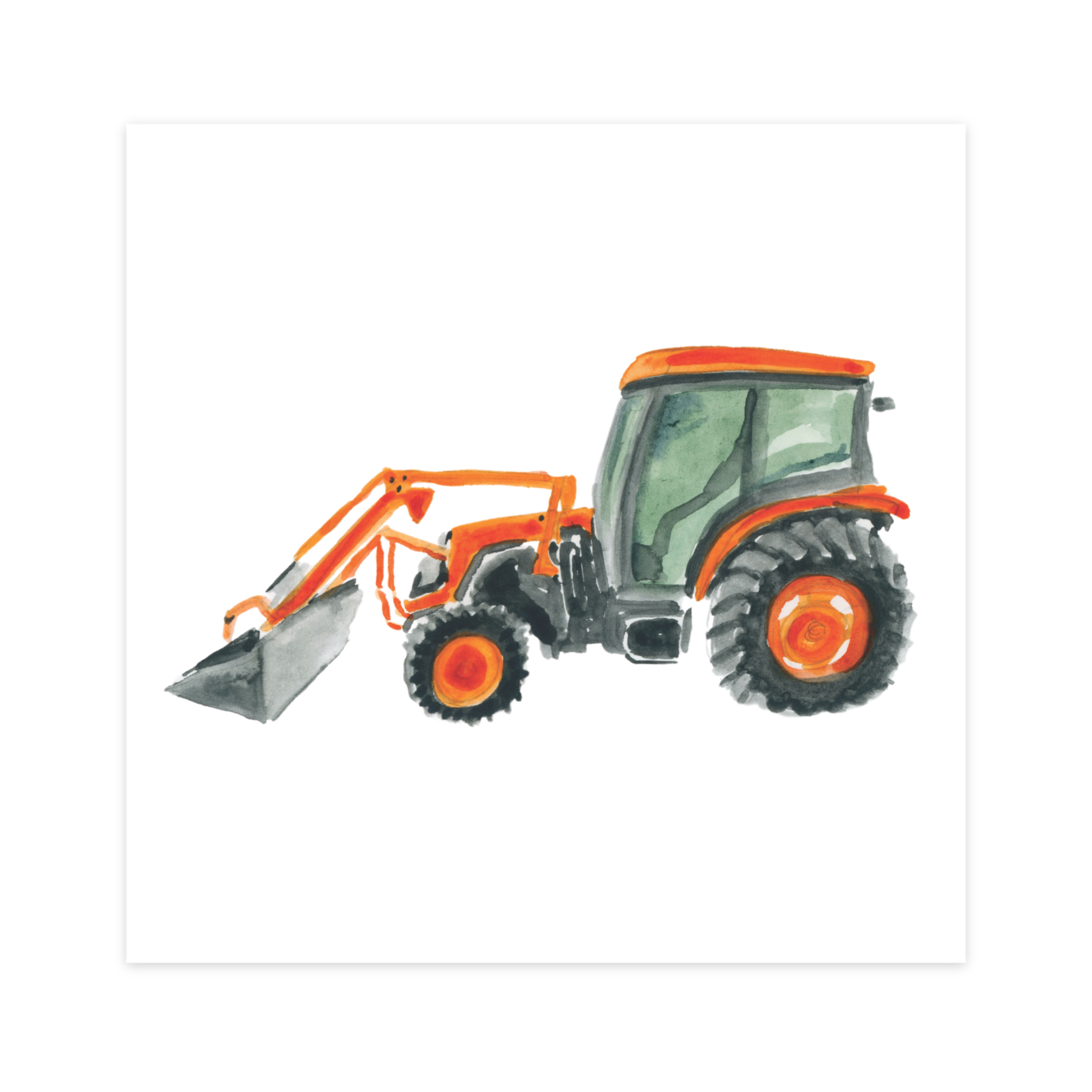 "Tractor" Art Print