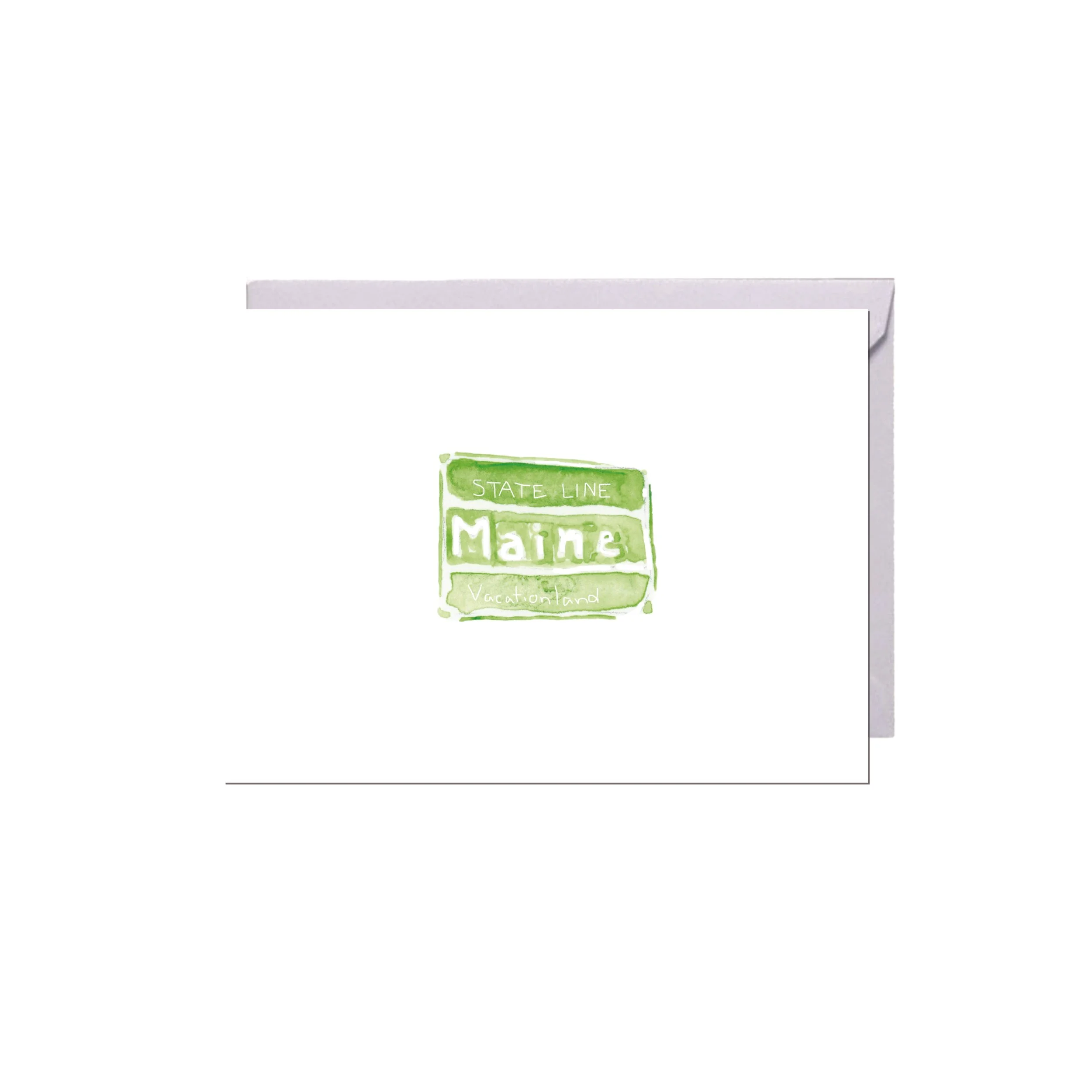 Vacationland Notecard