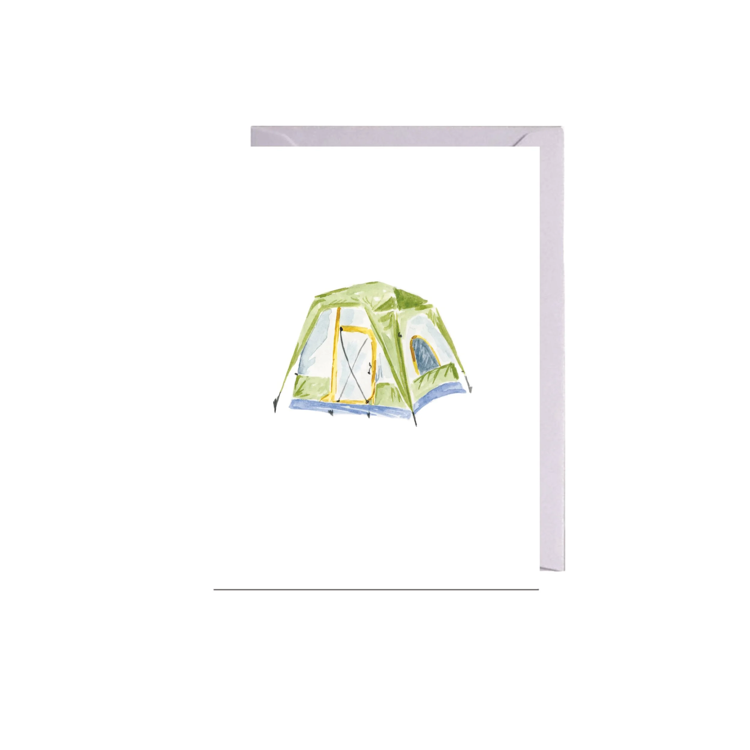 Tent Notecard