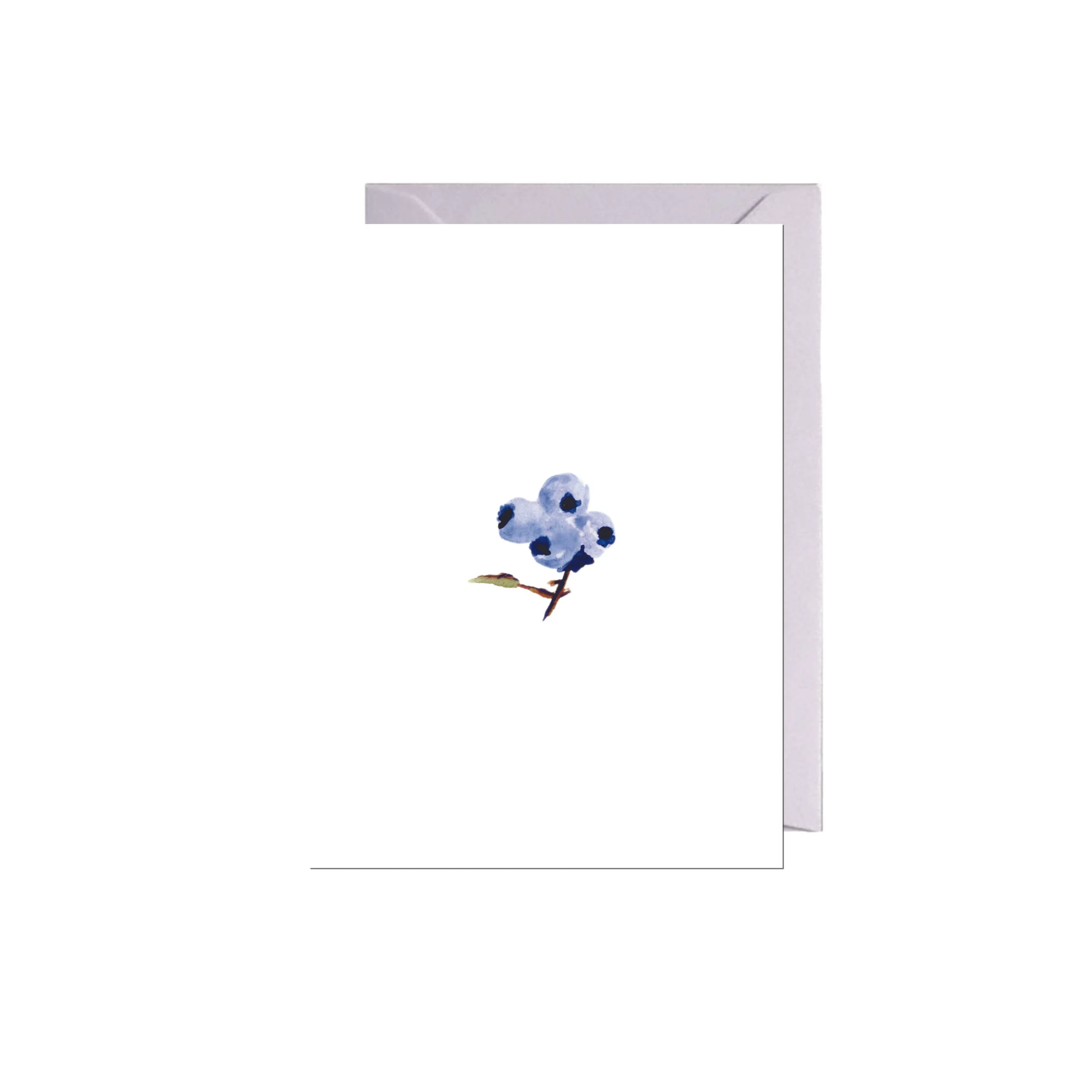 Blueberry Notecard