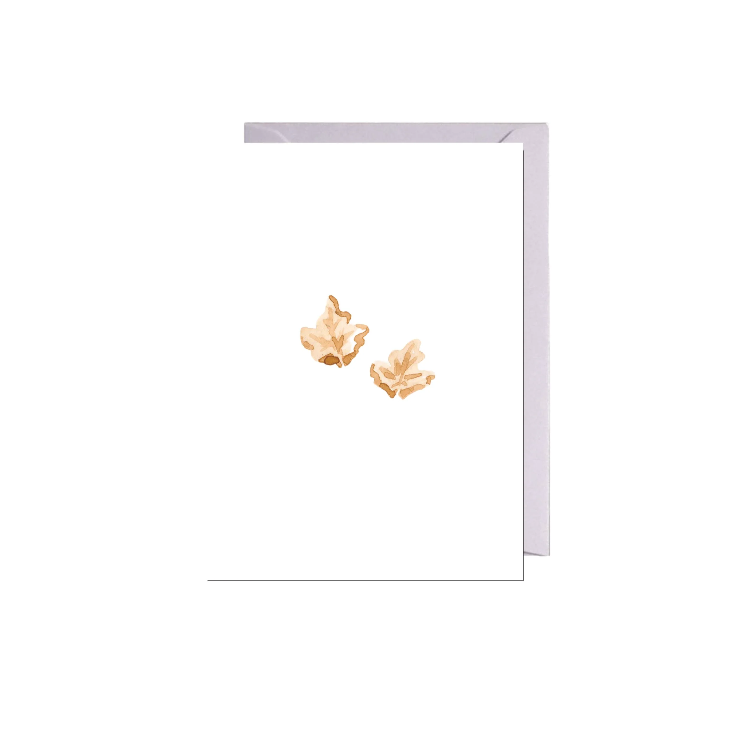 Maple Candy Notecard