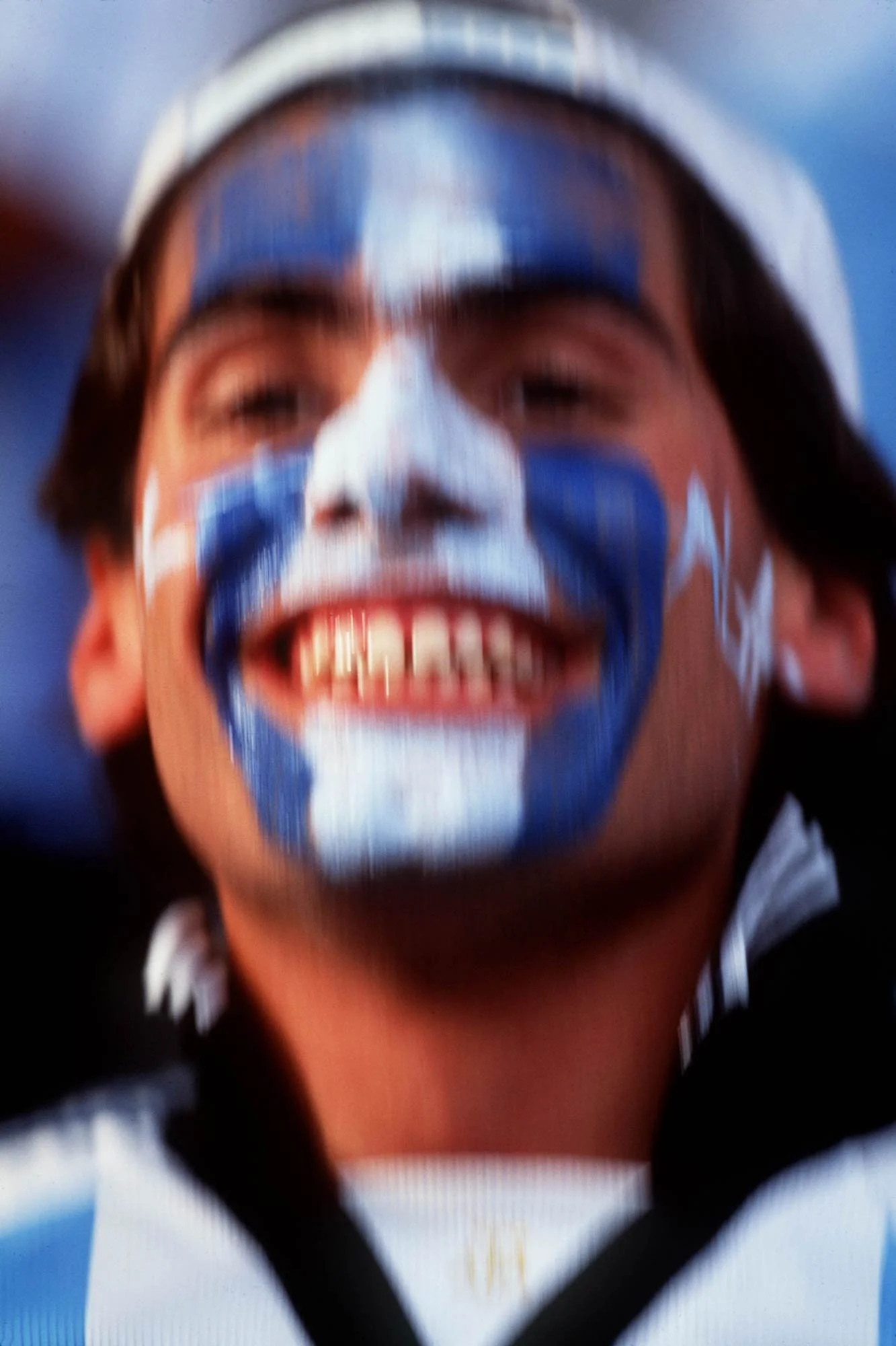 1998 World Cup. England - Argentina.
St Etienne, France. Argentinian fan.
