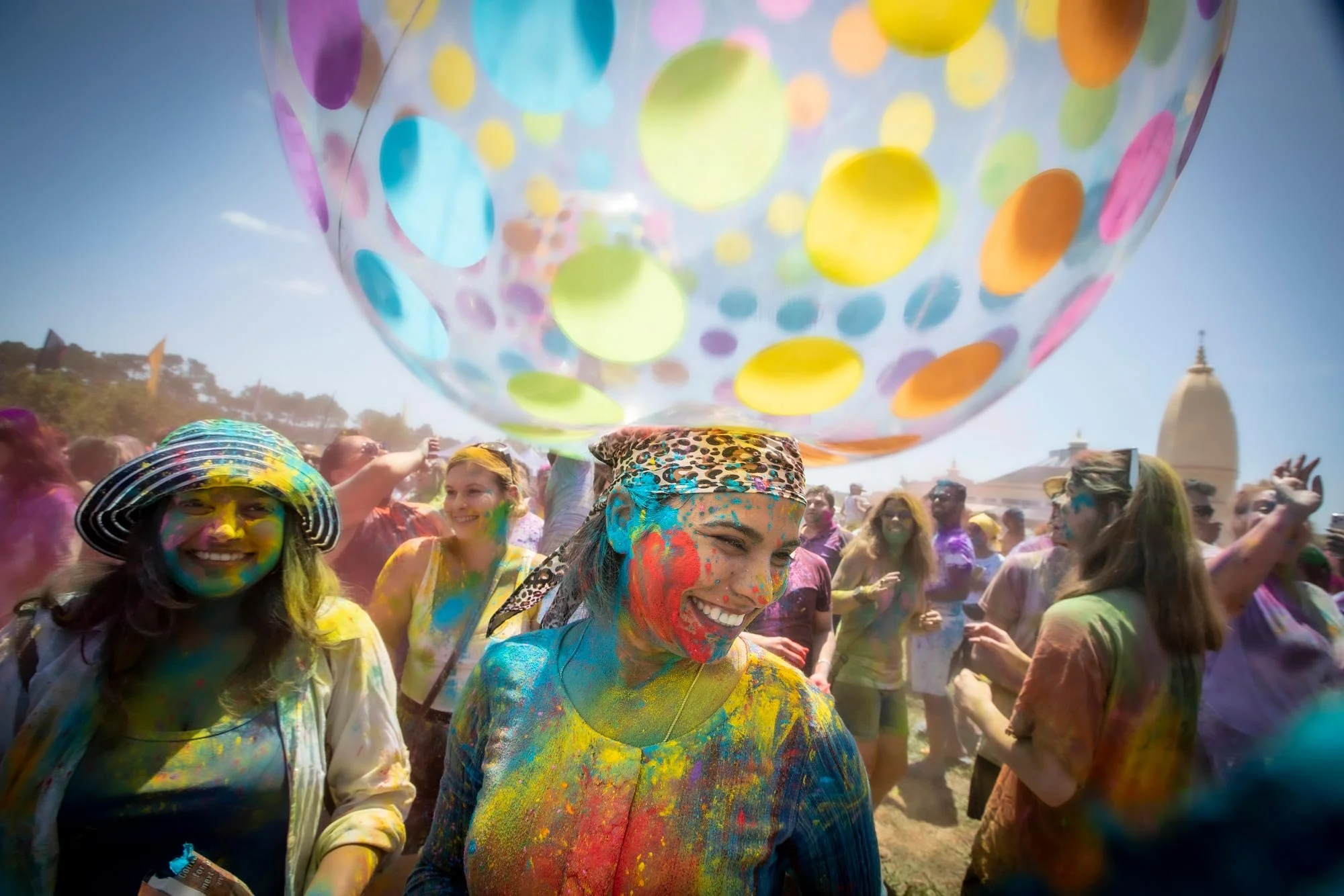 Holi Festival Hare Krishna temple ,Kumeu.
Photograph by Michael Craig