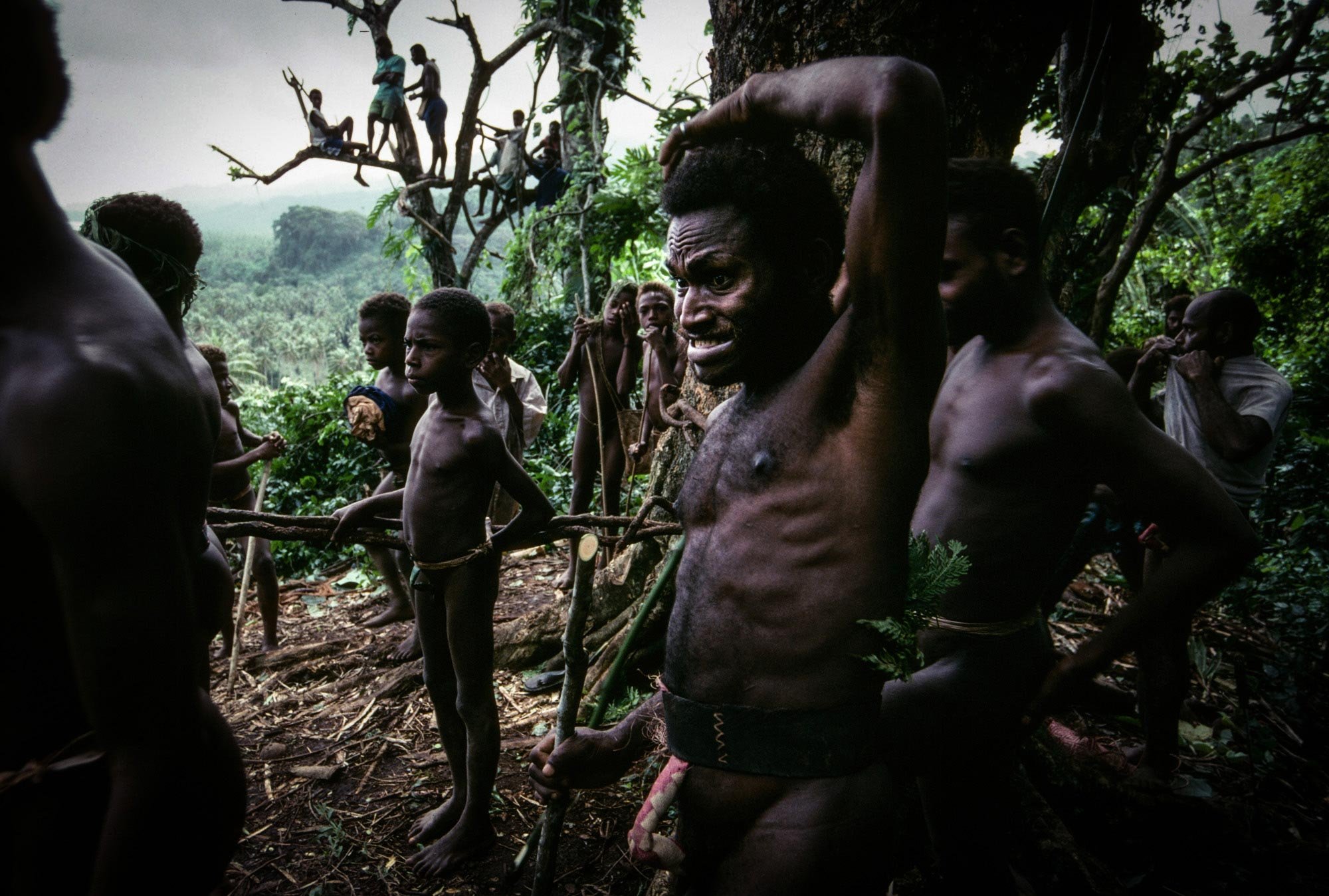 Naghol (or land diving) is a significant cultural ritual on Pentecost Island, Vanuatu, performed by men from April to June to ensure a bountiful yam harvest 