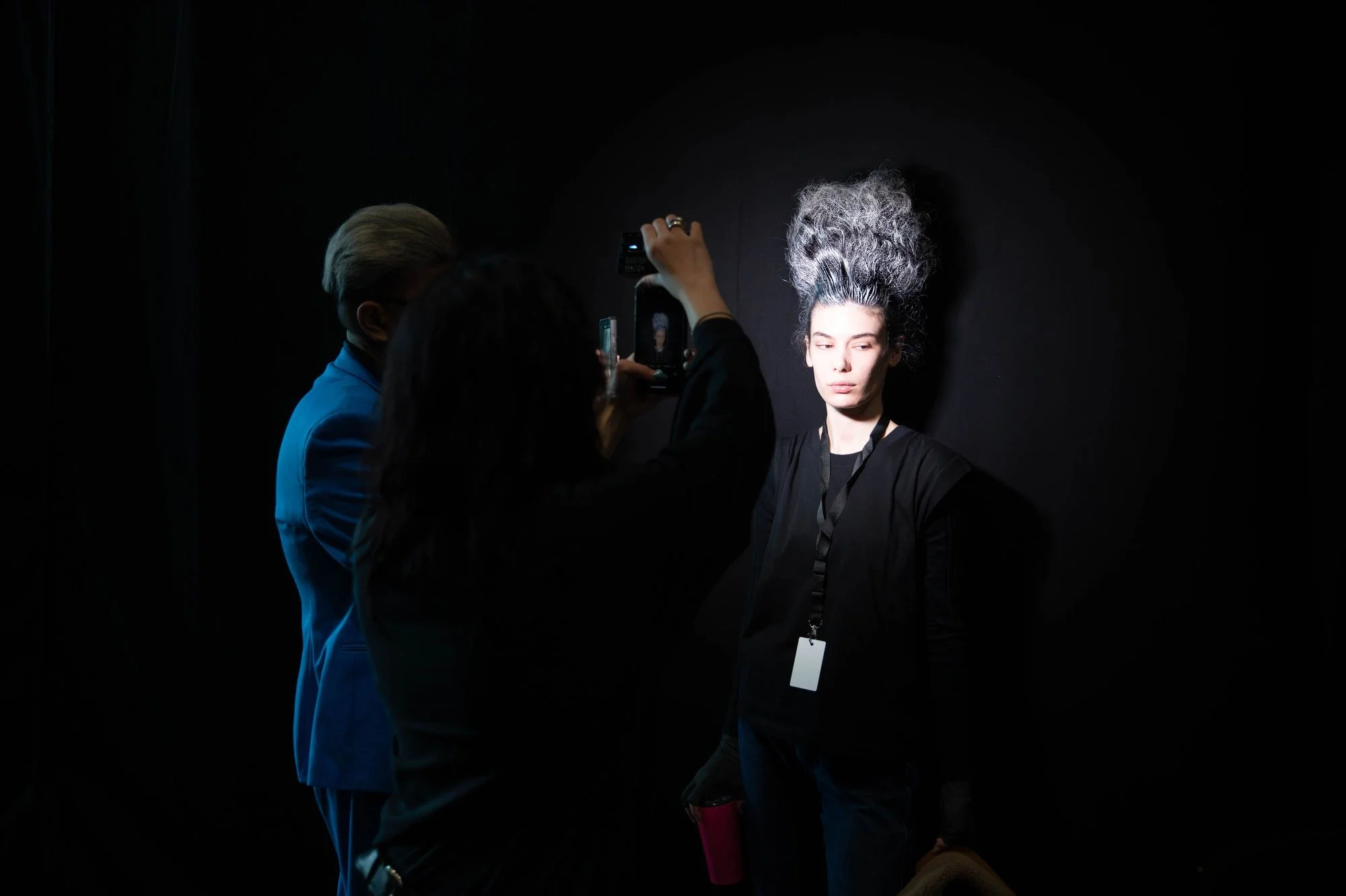 7:30 AM Hair style work in progress for the Kiri Nathan runway show is recorded.
Day in the life of New Zealand based model Hope Phillips. Hope walks three runways shows on the first day of Kahuria - New Zealand Fashion Week.