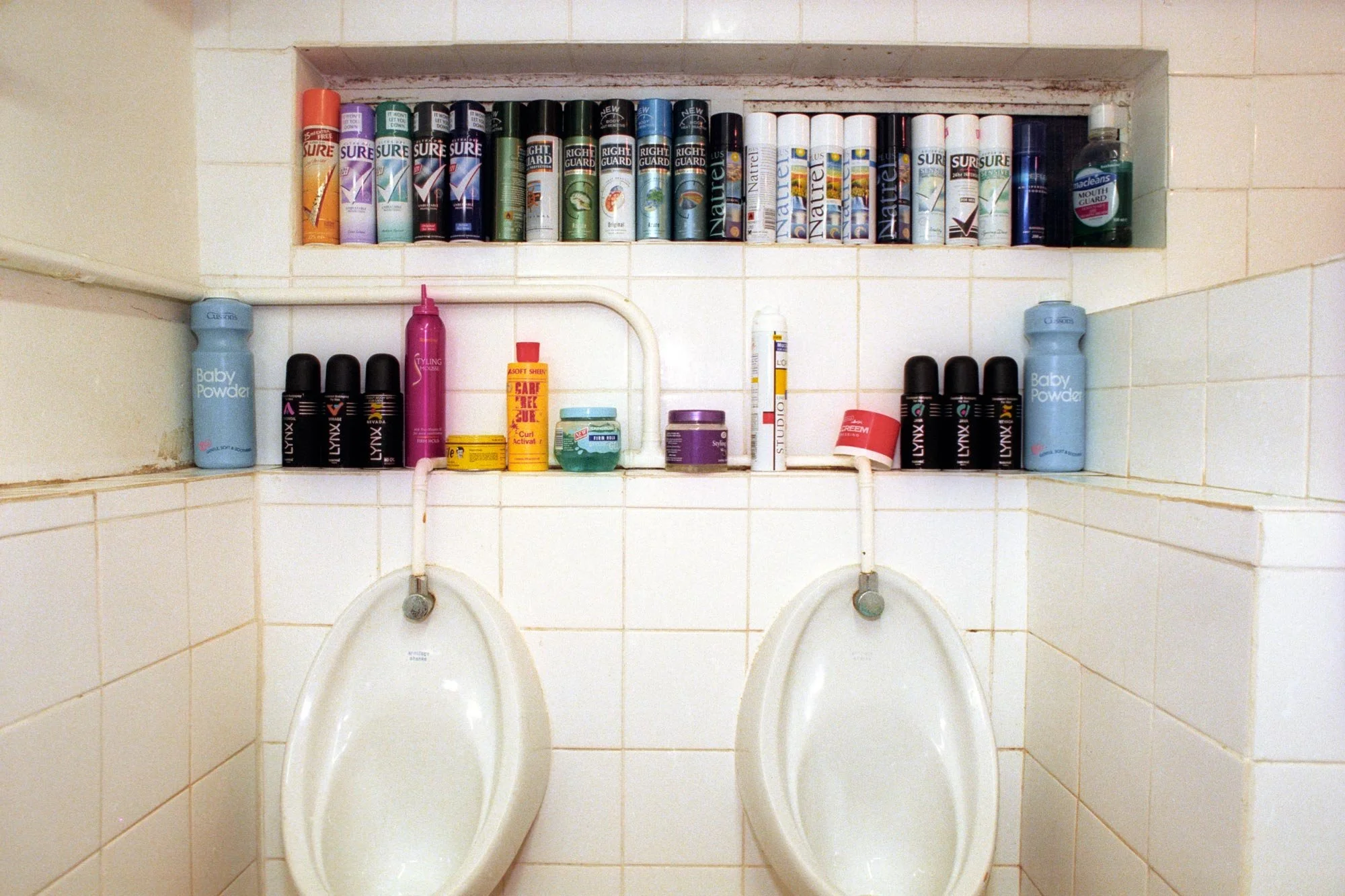 Football dressing room toilet. 