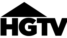HGTV logo in black and white