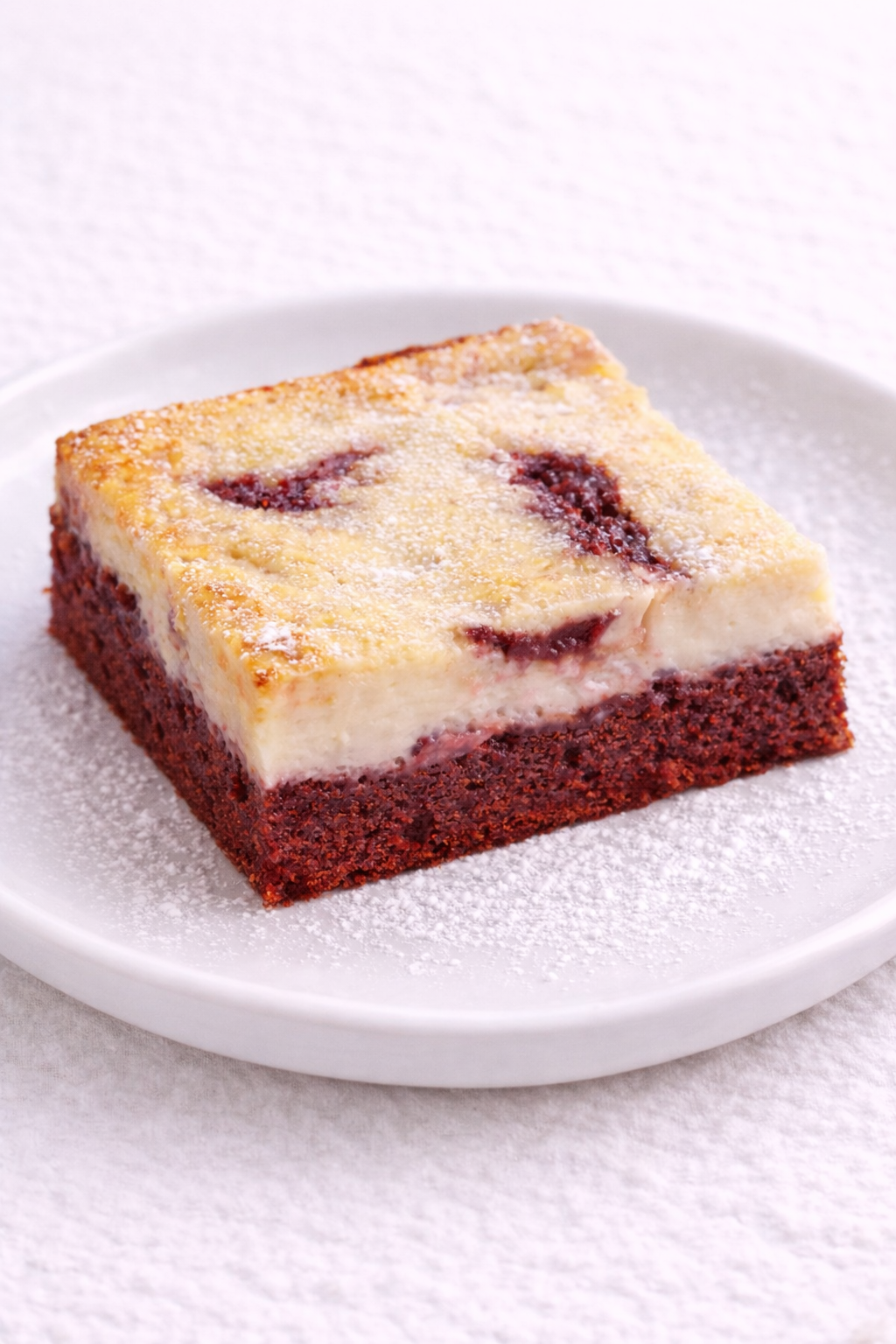 Red Velvet Gooey Butter Cake