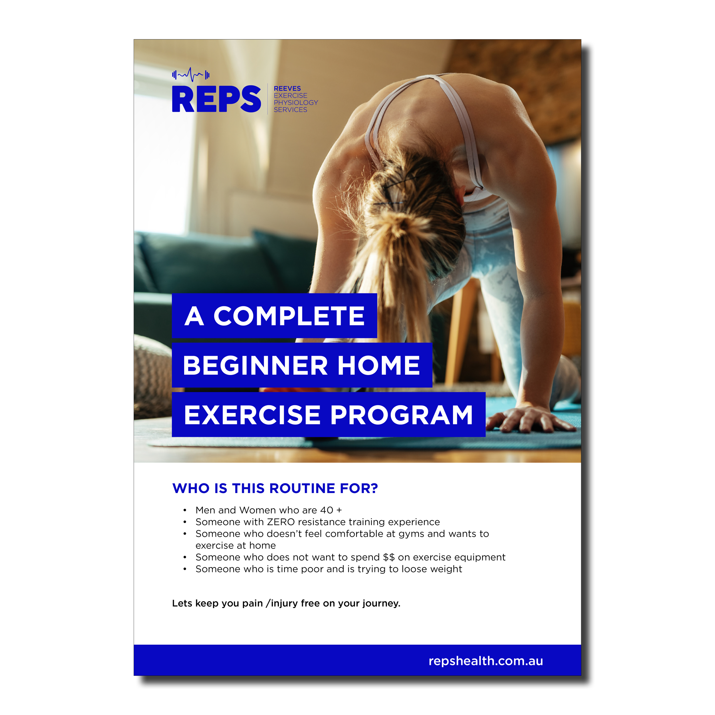 A Complete Beginner Home Exercise Program — REPS Health