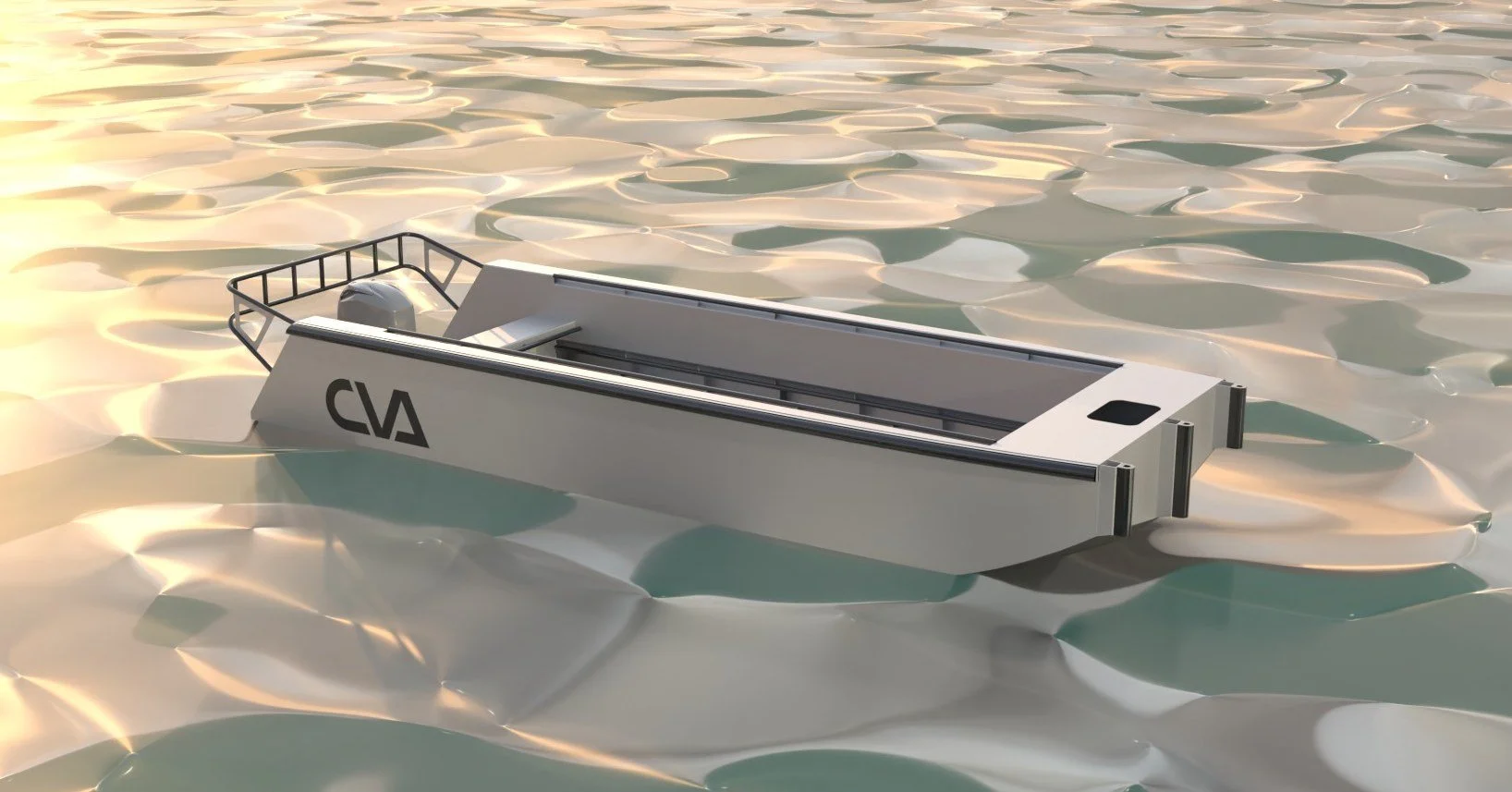 The TUC640 is the reliable, trailerable solution for professionals who need a boat that works as hard as they do.

This is your new marine workhorse, featuring an expansive deck, integrated storage lockers, and a dedicated engine guard for maximum pr