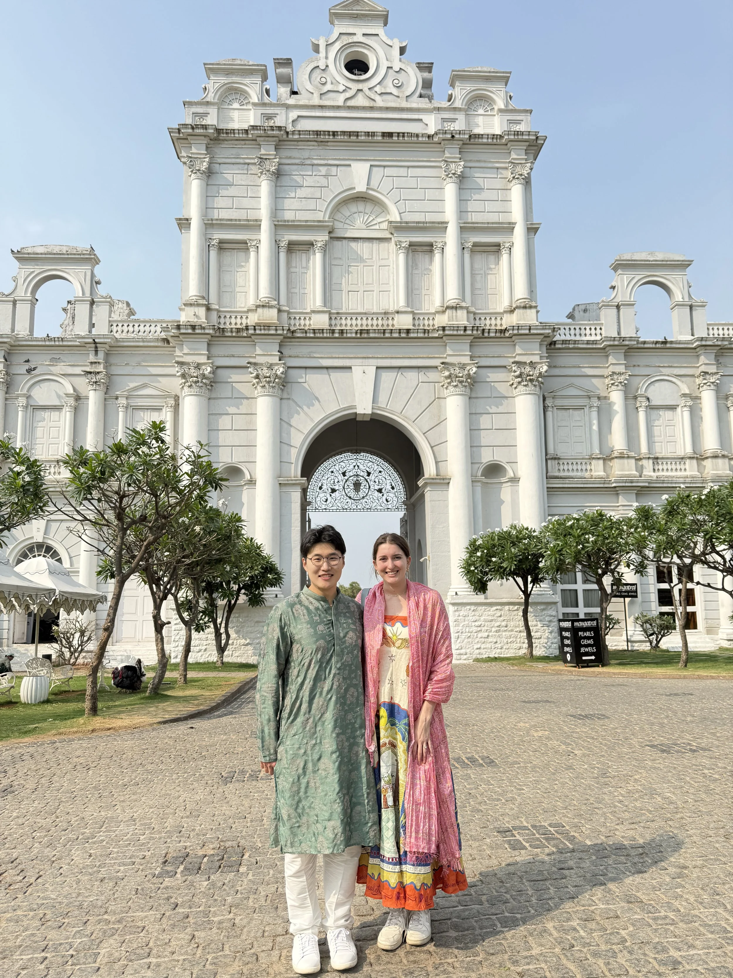In India for Nik's Wedding