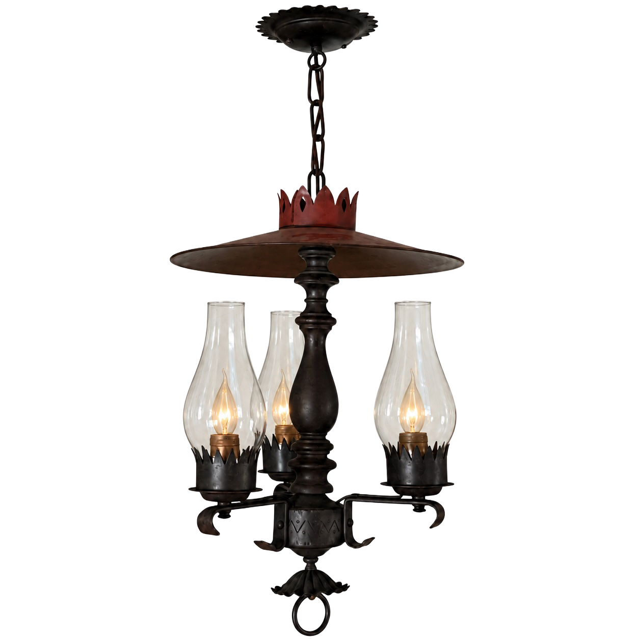 Classic Monterey Furniture 3-Light Chandelier