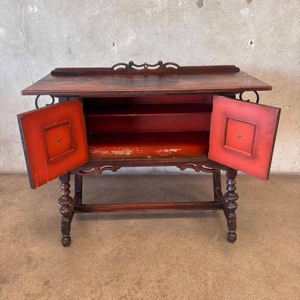 Spanish Revival Console Sideboard Bar Cabinet 2.jpg
