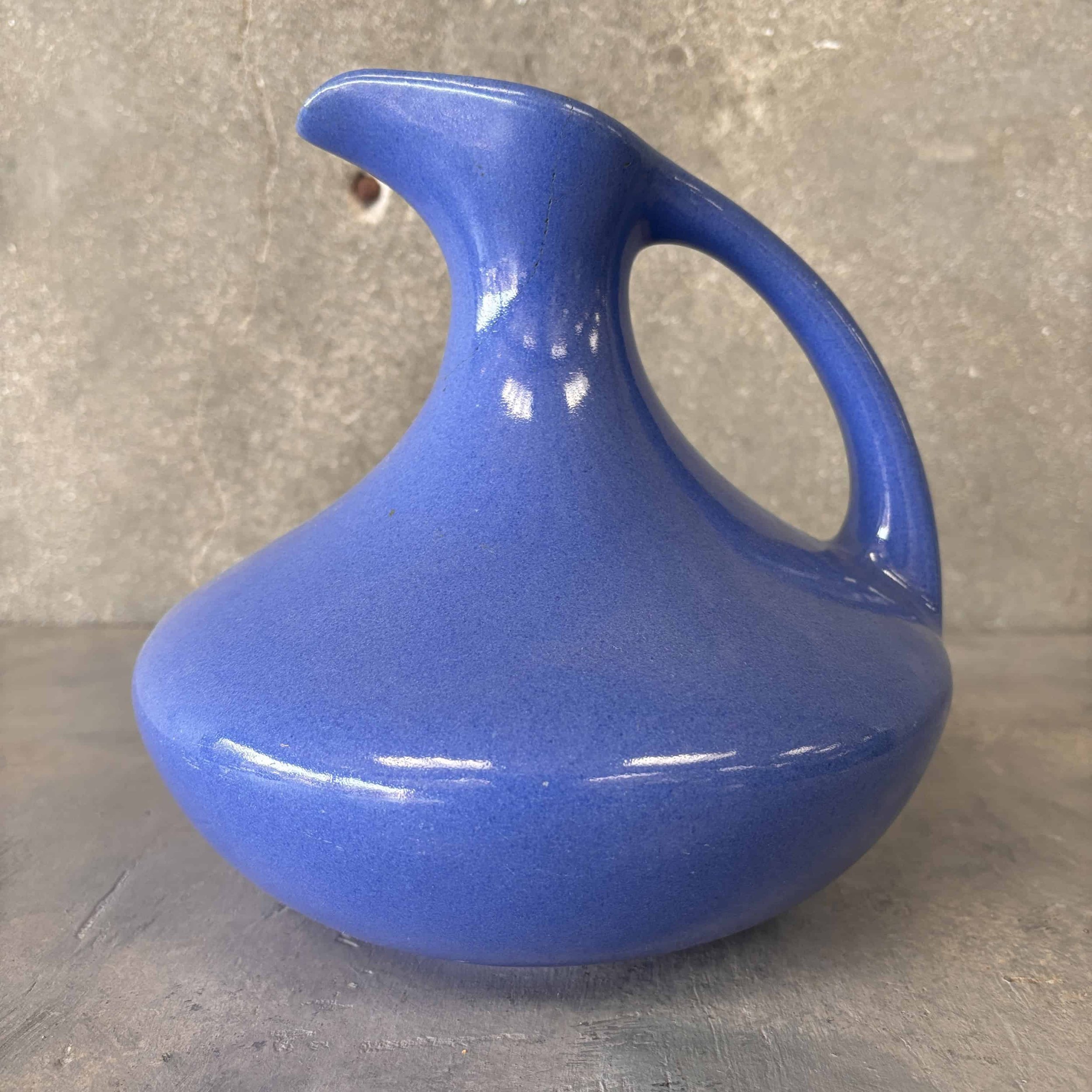 Garden City Pottery Art Deco Cobalt Carafe