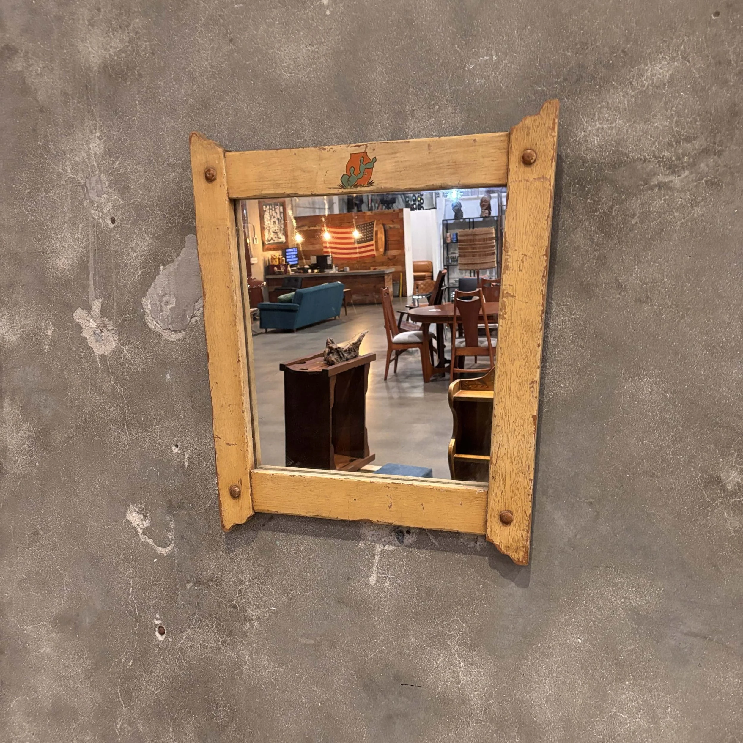 Del Rey Rancho 1930s Mirror