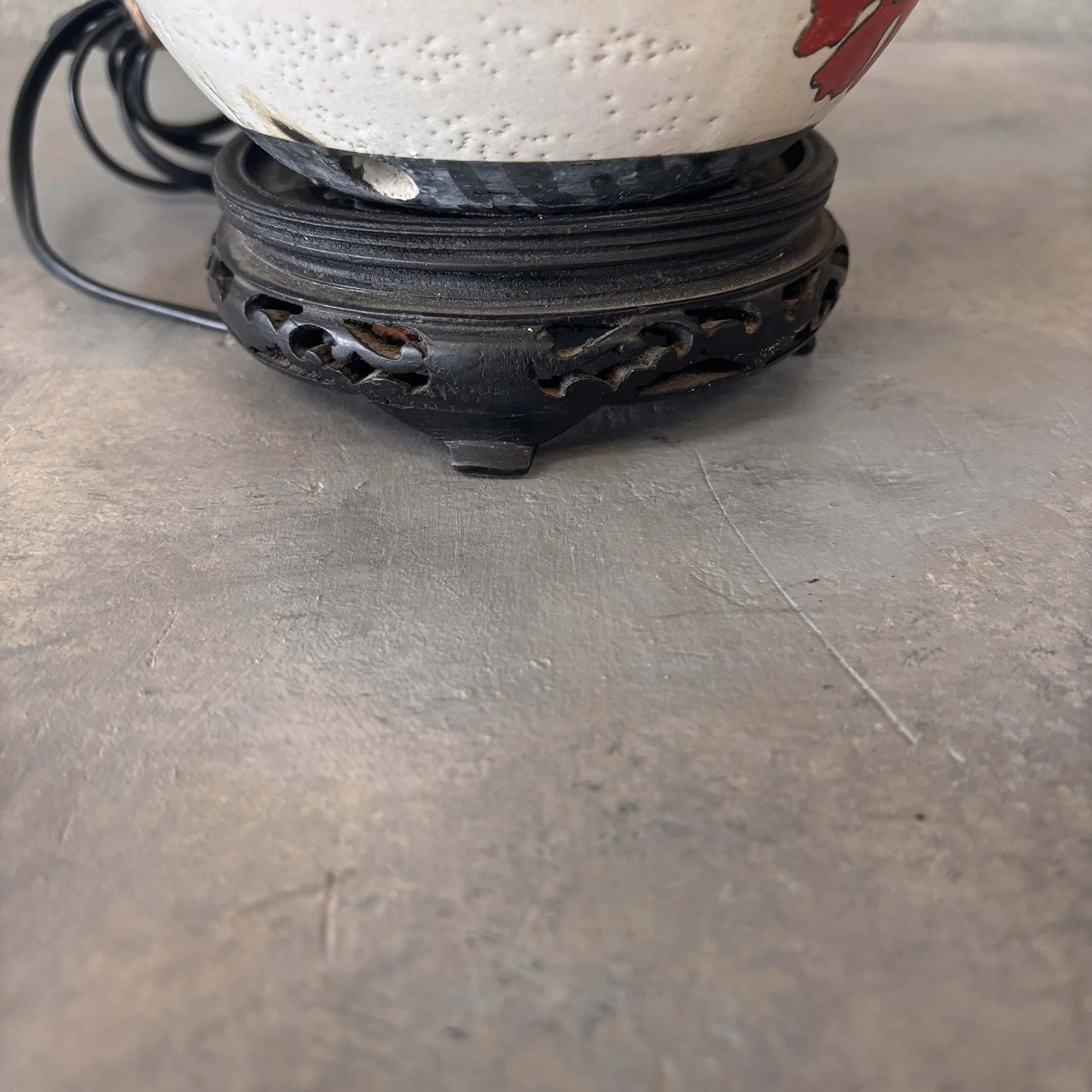 Bauer Pottery Artist Painted Lamp 6.jpg