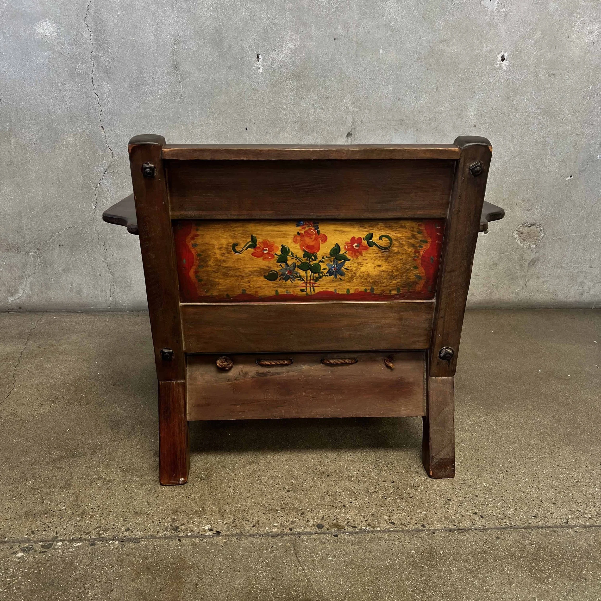 Early Monterey Club Chair Circa 1928-1930 - Rope Seat5.jpg