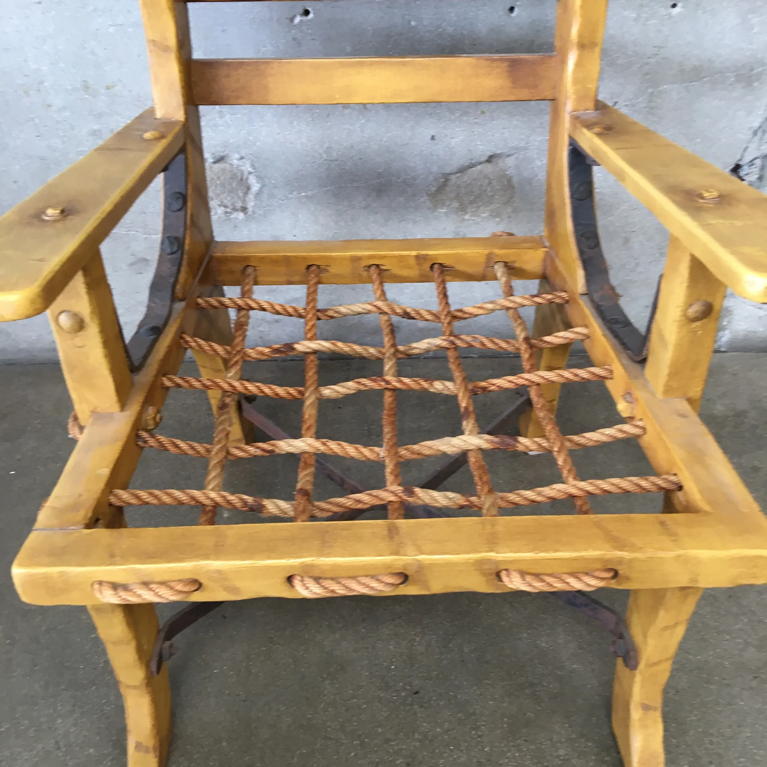 Monterey Furniture Straw Single Cushion Armchair 5.webp