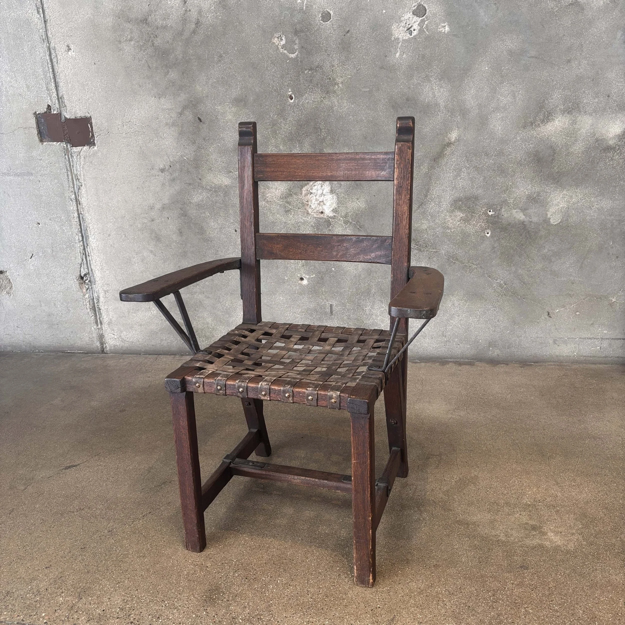 Monterey Style Imperial Arm Chair 1930's