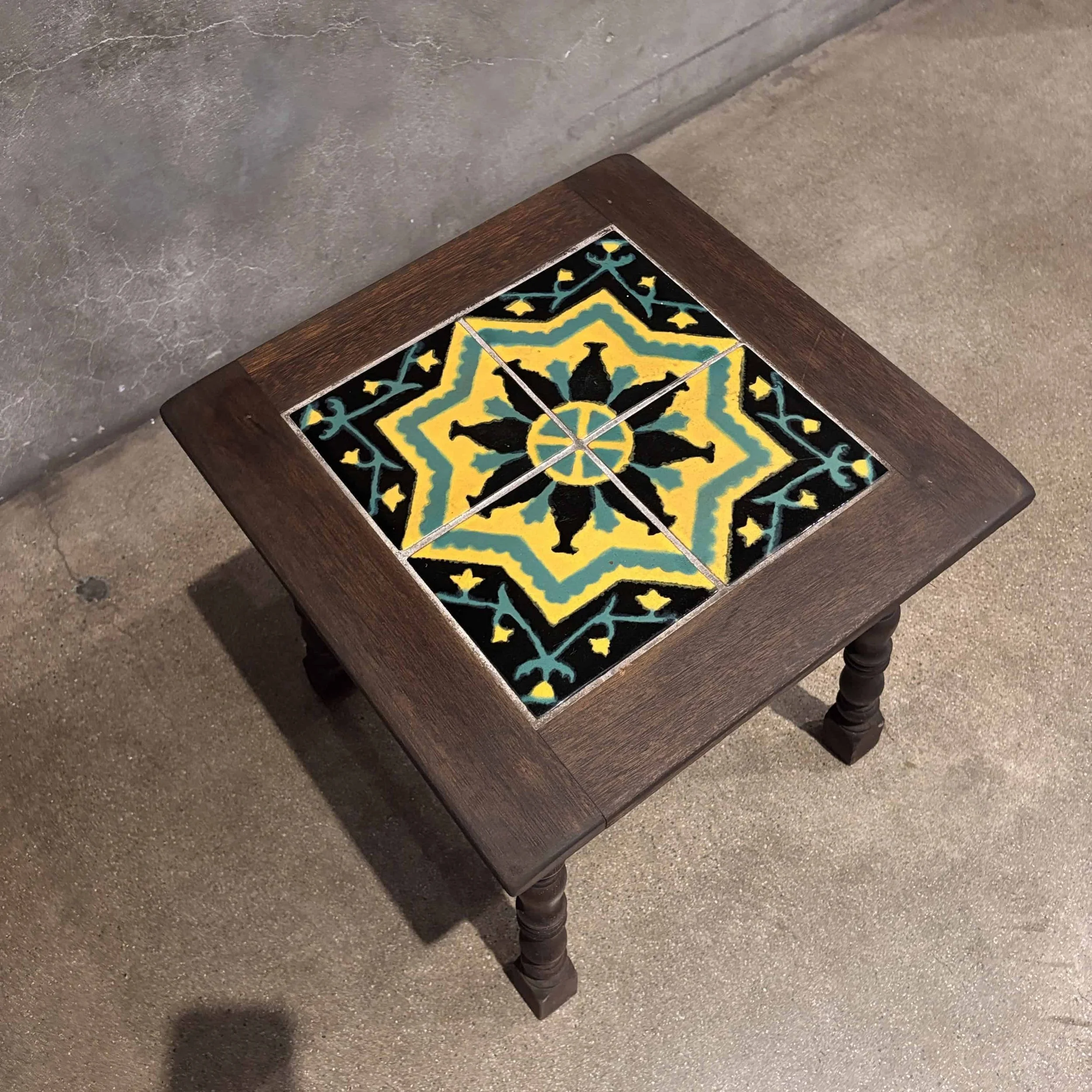 California Tile Top Table
