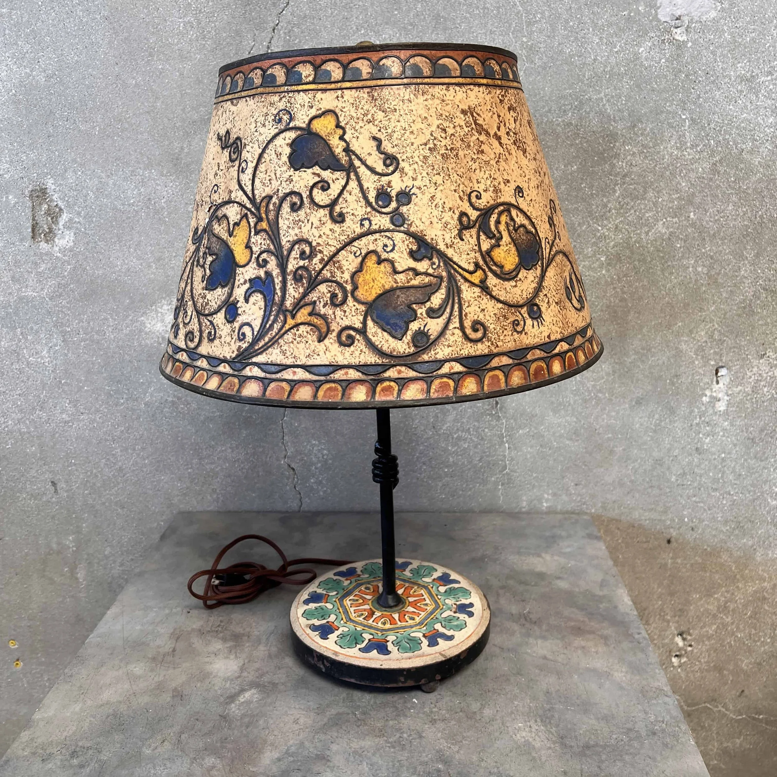 California Tile D & M Lamp 1920's1.jpg