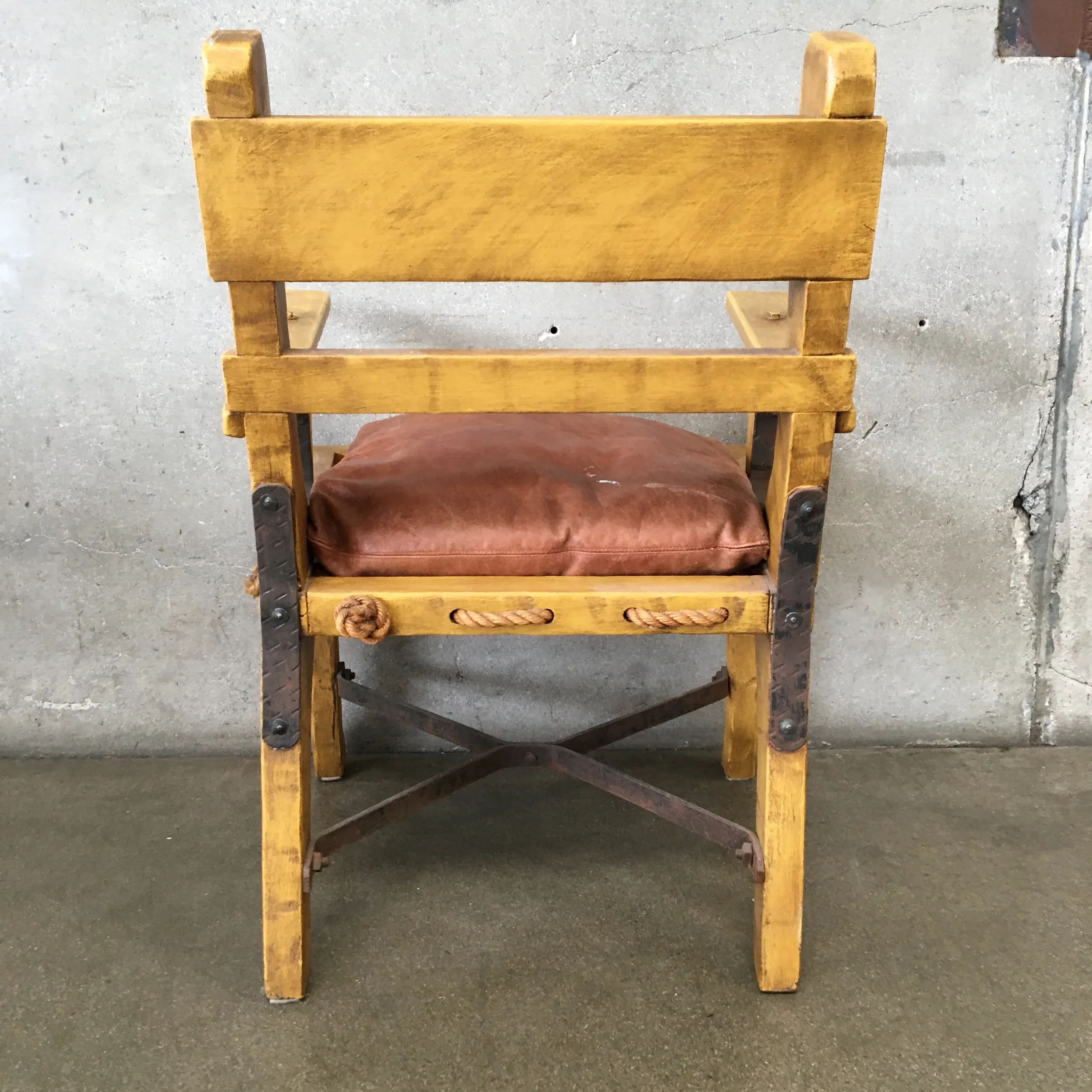 Monterey Furniture Straw Single Cushion Armchair 3.webp