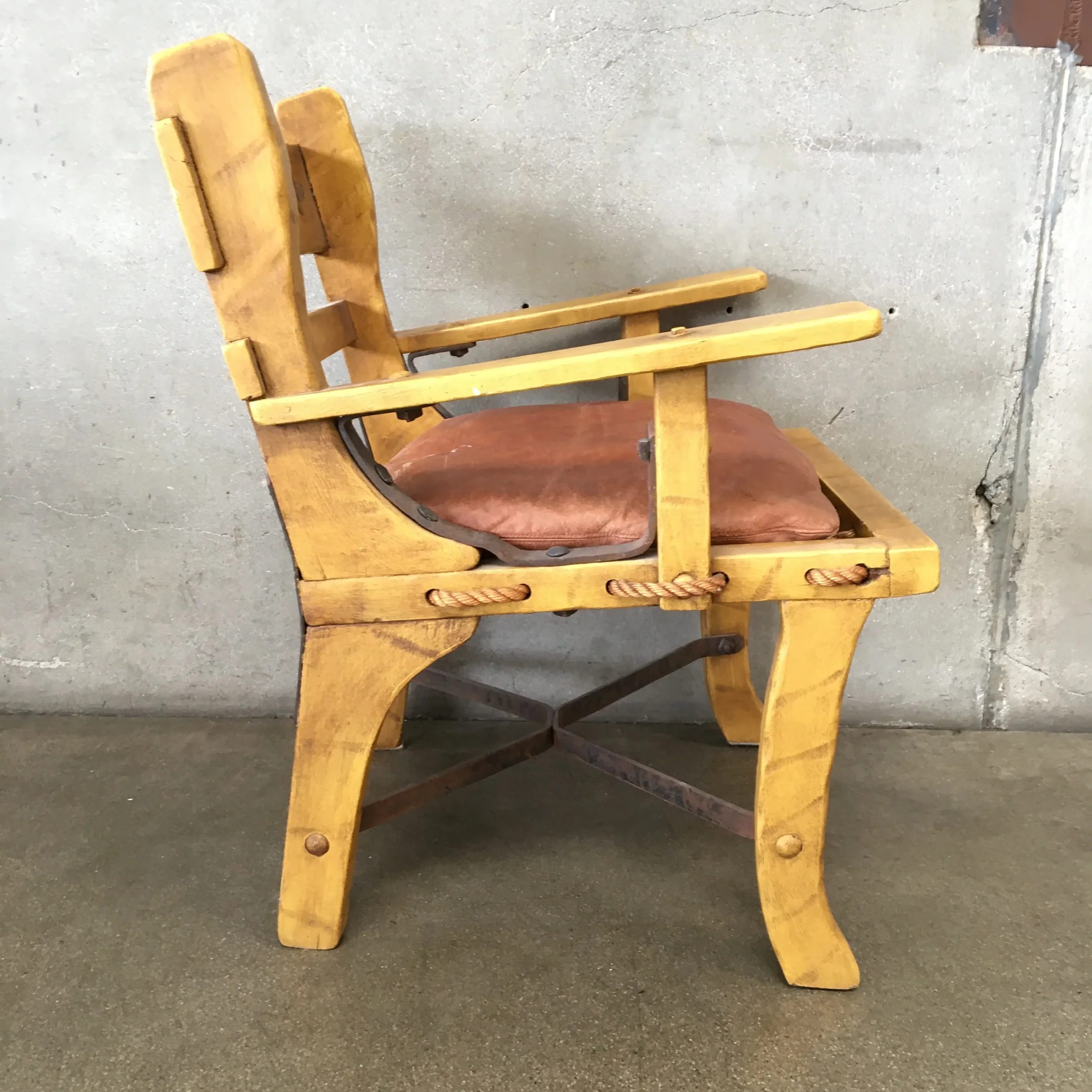 Monterey Furniture Straw Single Cushion Armchair 2.webp