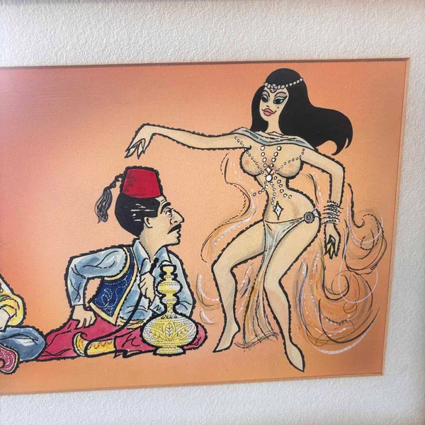 Mid Century Original Art - Framed 1.webp