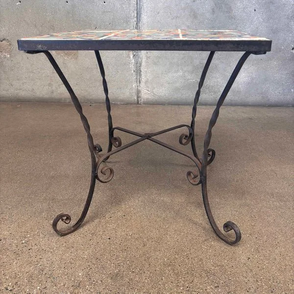 1920's California Tile Table 9 Tiles in Wrought Iron 2.jpg