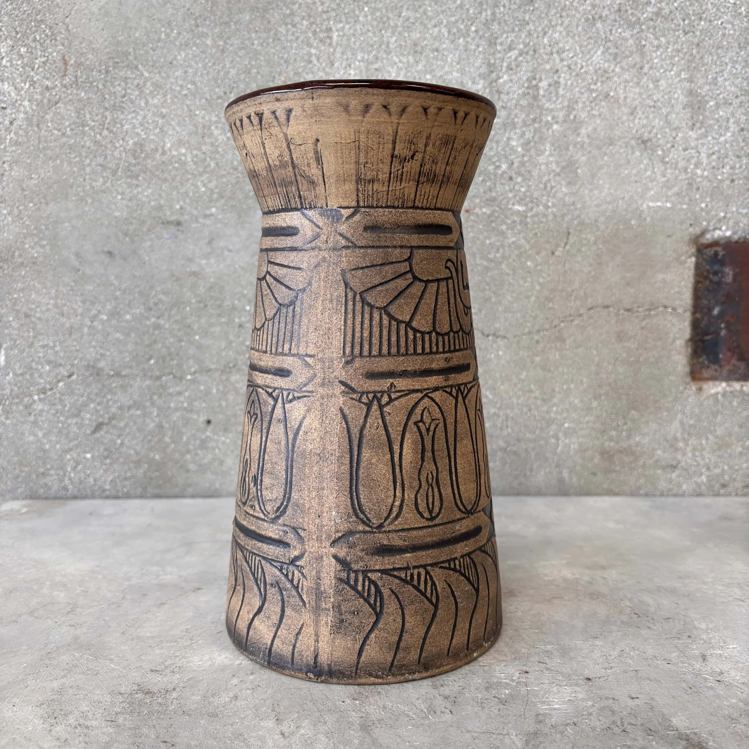 1910s Stoneware Monmouth Vase