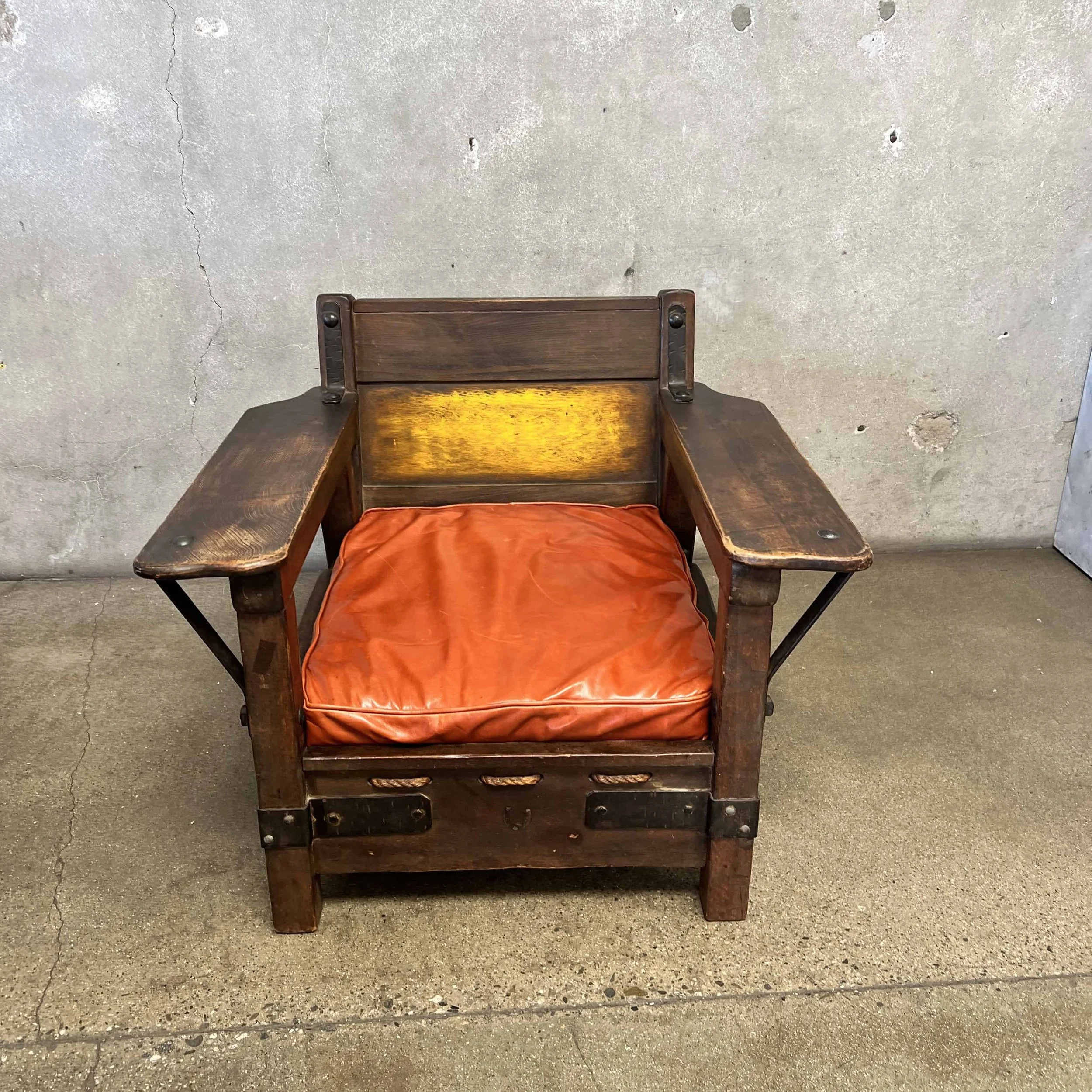 Early Monterey Club Chair Circa 1928-1930 - Rope Seat1.jpg
