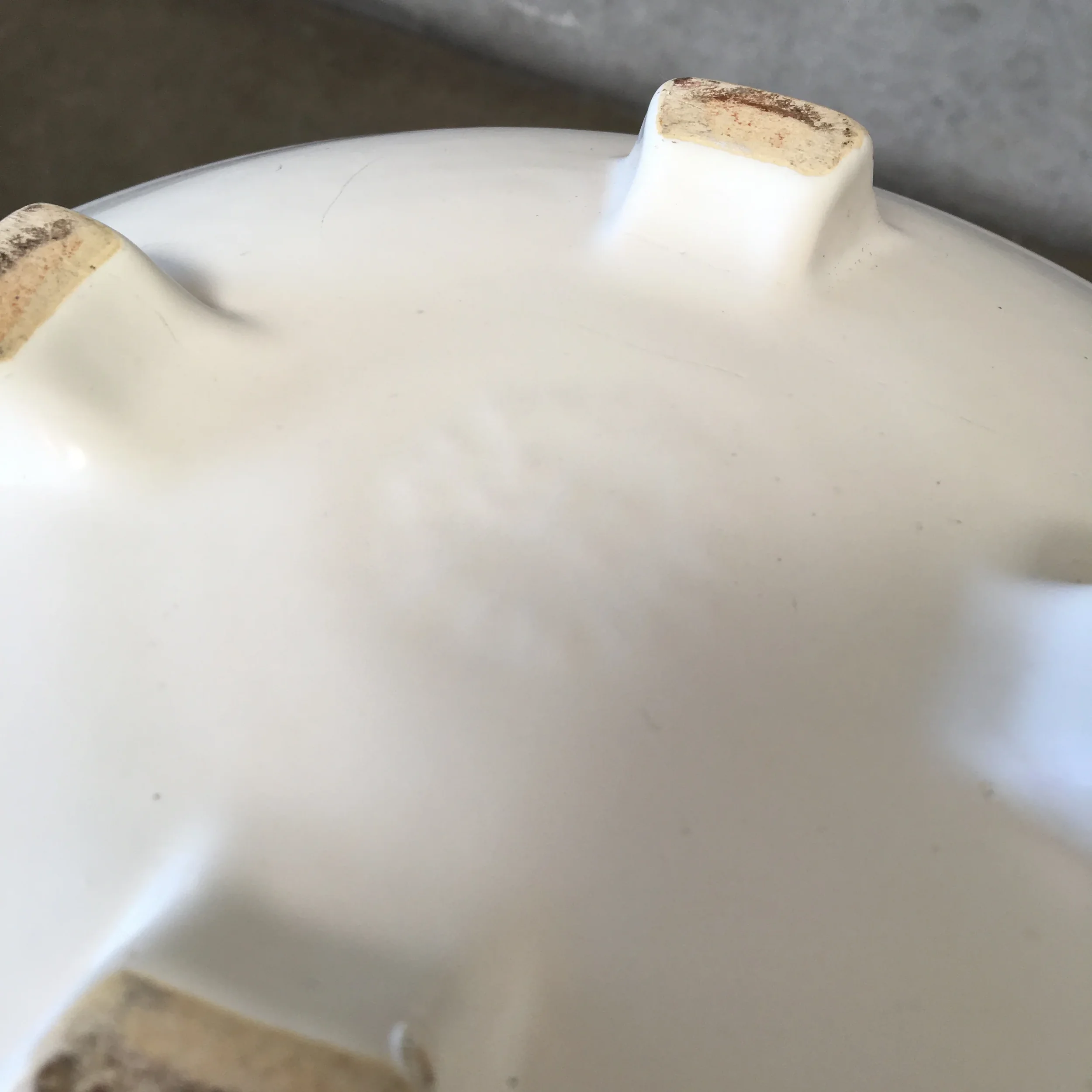 White Pacific Footed Punch Bowl  6.webp