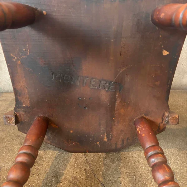 Set of Four Monterey Furniture Hand Painted A-Frame Chairs 5.webp