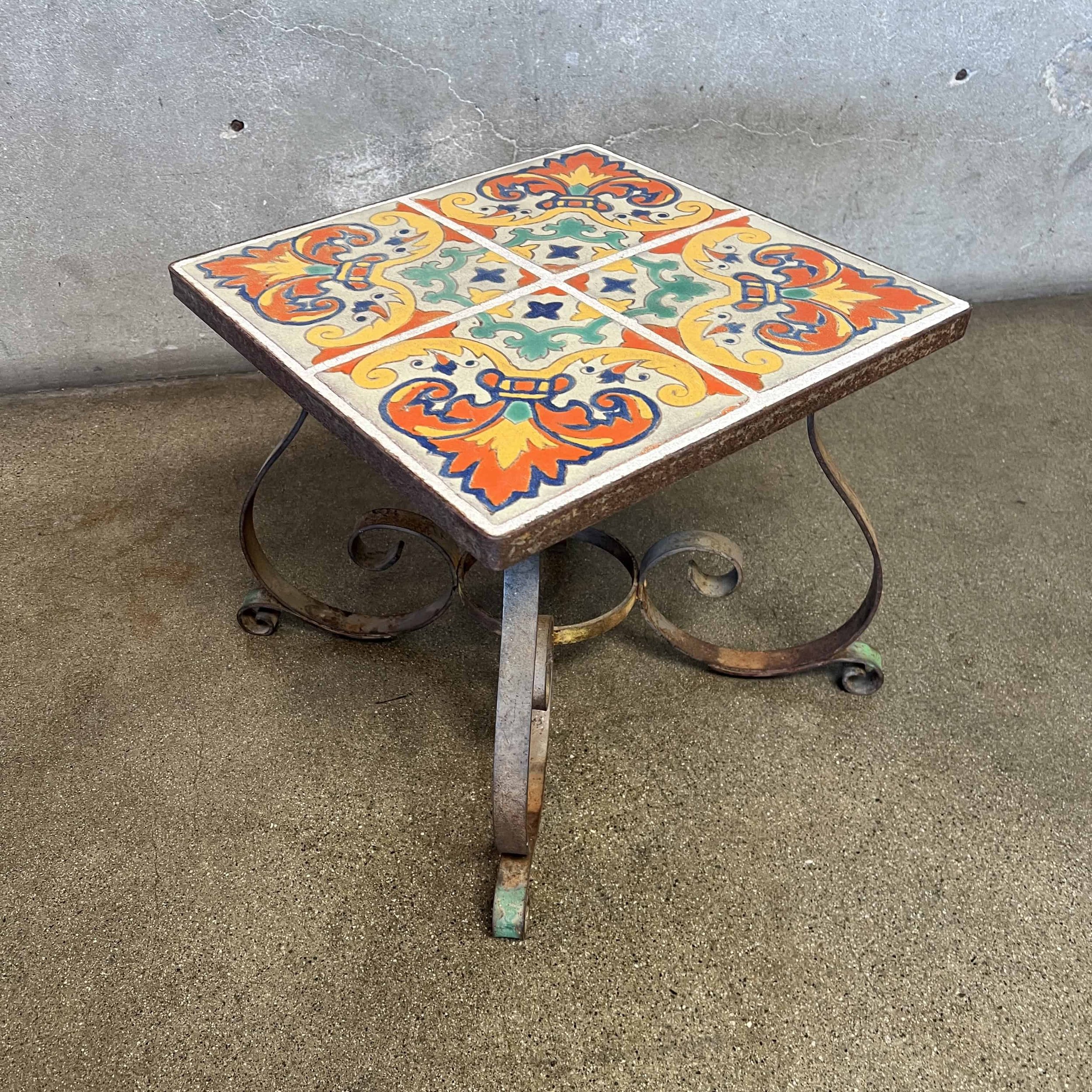 D & M Tile Table Wrought Iron Base3.jpg