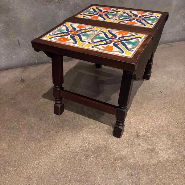 D&M California 8" Tile Top Walnut Table 2.jpg