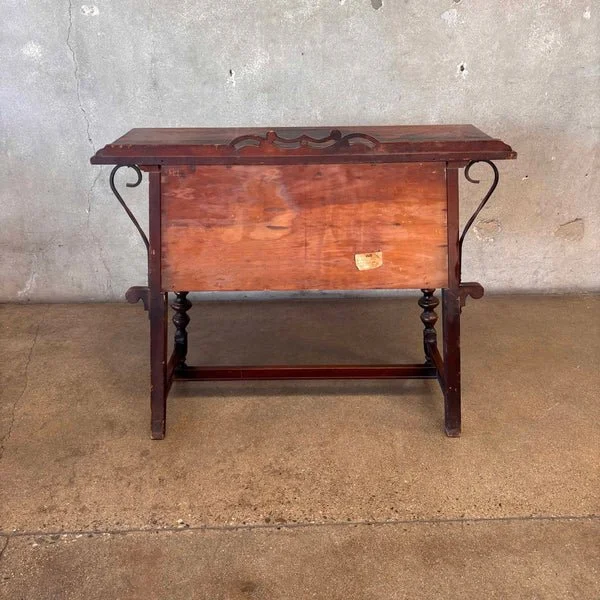 Spanish Revival Console Sideboard Bar Cabinet 4.jpg