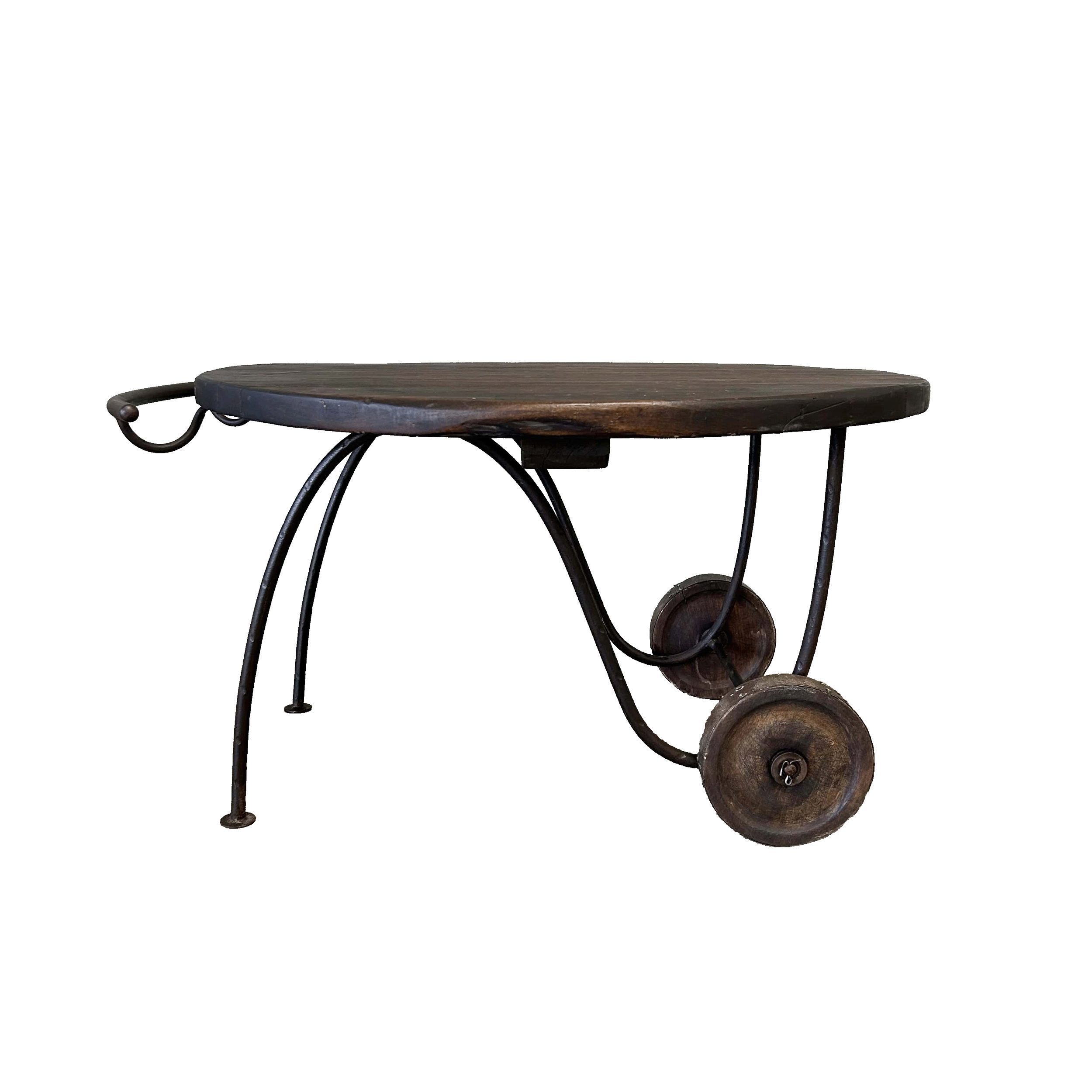Monterey Furniture 1930's Rare Rolling Cart Coffee Table