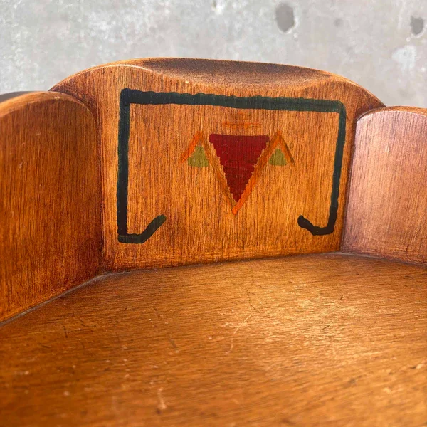 Monterey Style 1930's Corner Bookcase 1.webp