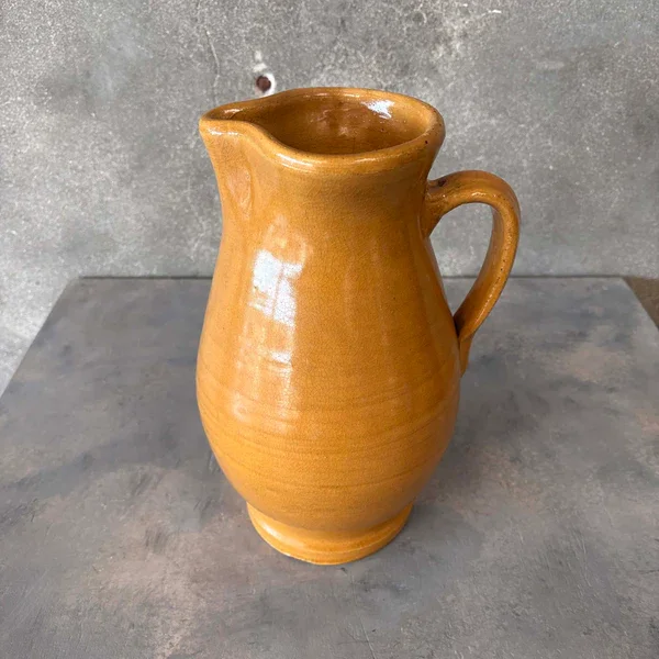 Yellow Ware Bauer Pottery Pitcher