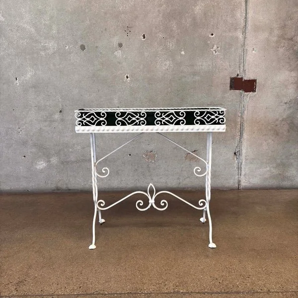 Wrought Iron Plant Stand 1920's